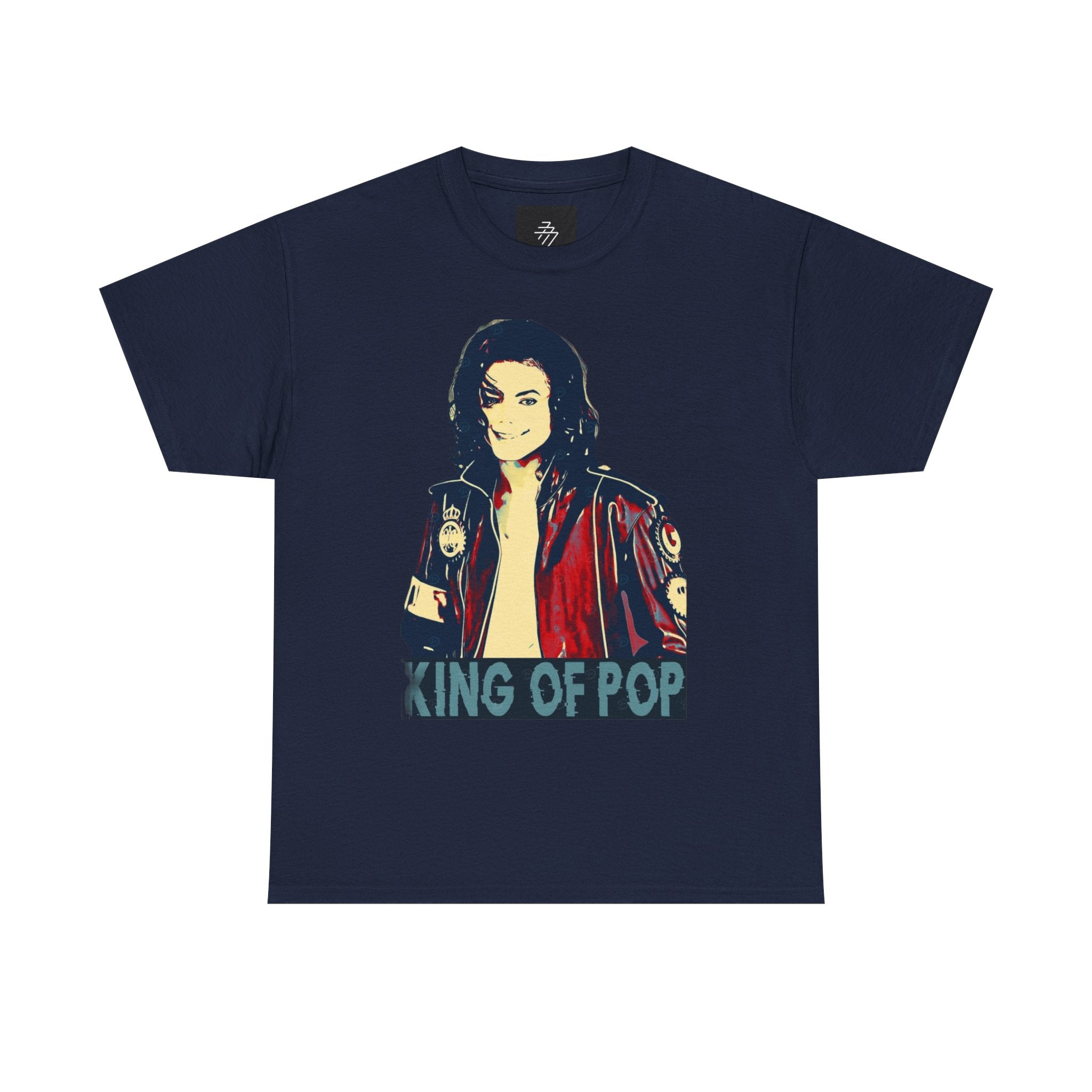 Retro Pop Star Graphic Tee — "King of Pop" Inspired Design