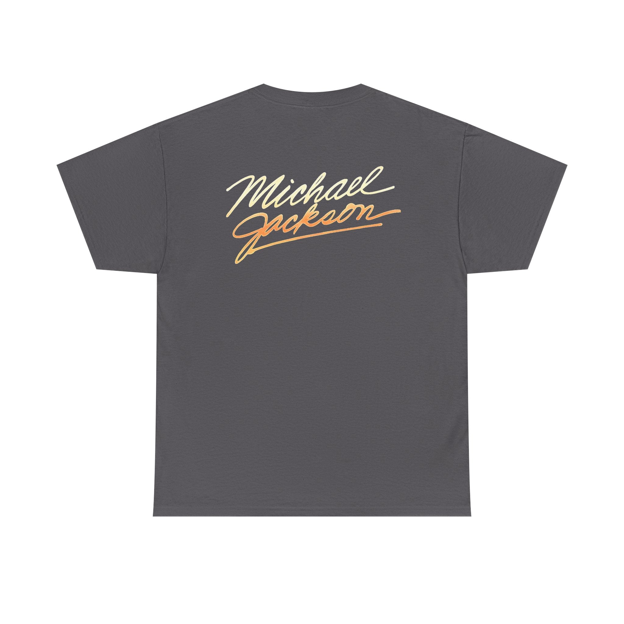 MJ Retro Pop Icon Photo with Script Back