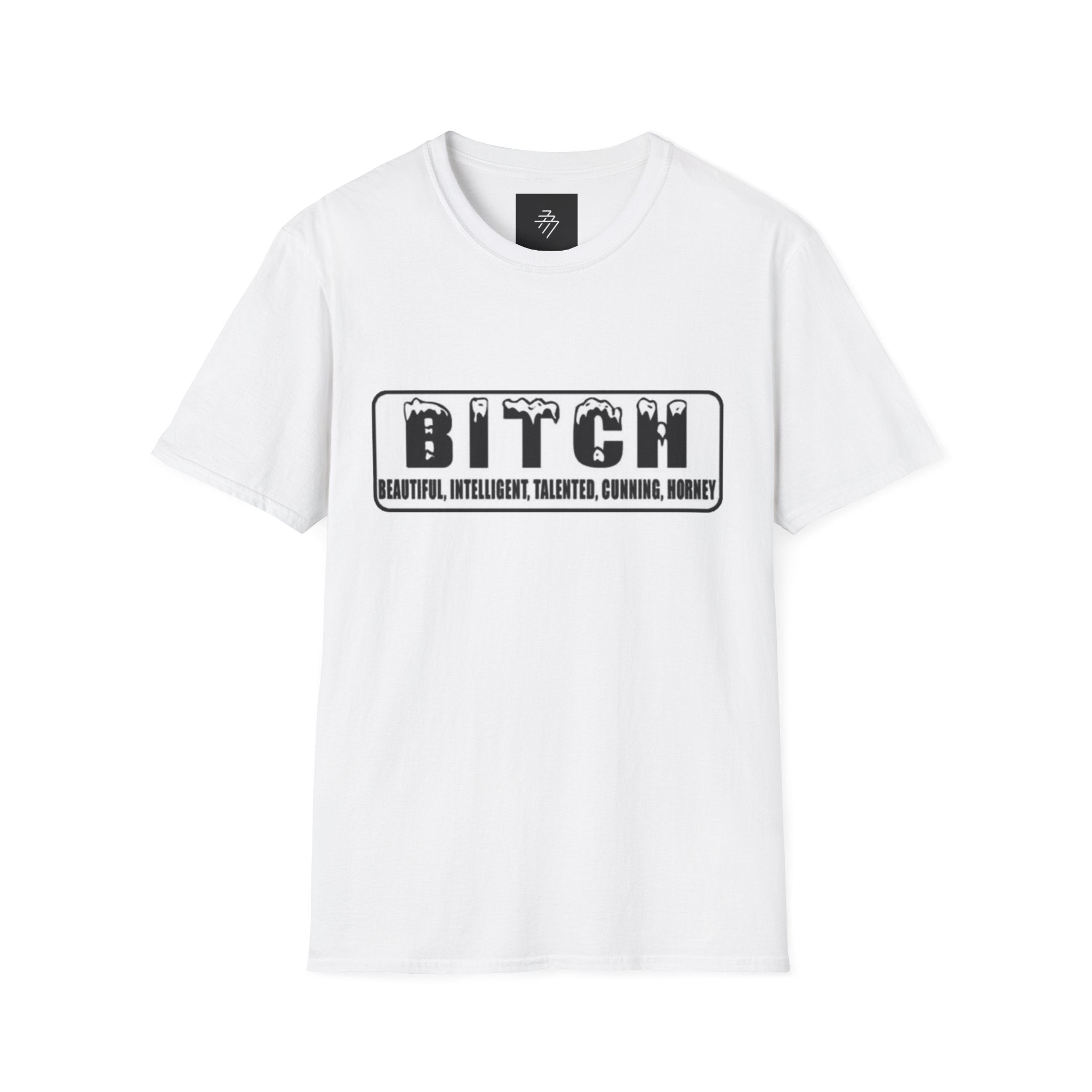 Bitch definition graphic T-Shirt | Bold Lettering Tee