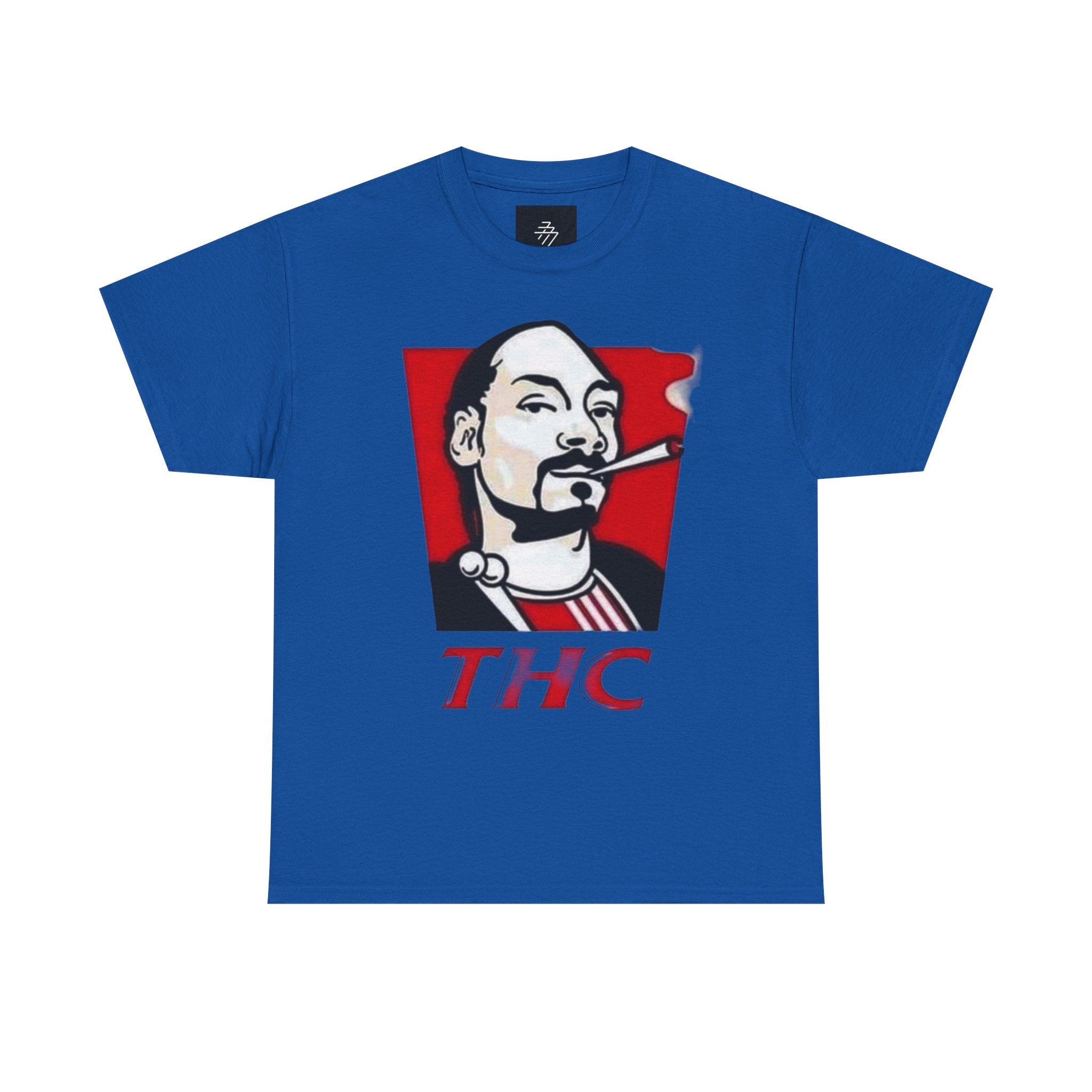 THC Retro Logo Tee – Snoop-Inspired Cannabis Graphic T-Shirt