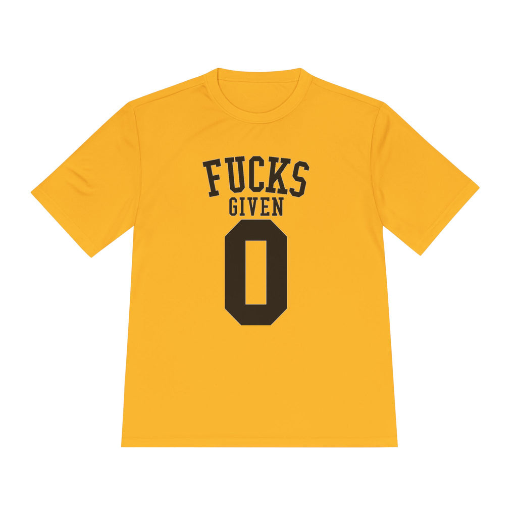 Fucks Given 0 Tee | Graphic Statement Shirt