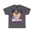 MJ Retro Sci‑Fi Movie Poster Tee – Neon Cyber Adventure Graphic T-Shirt