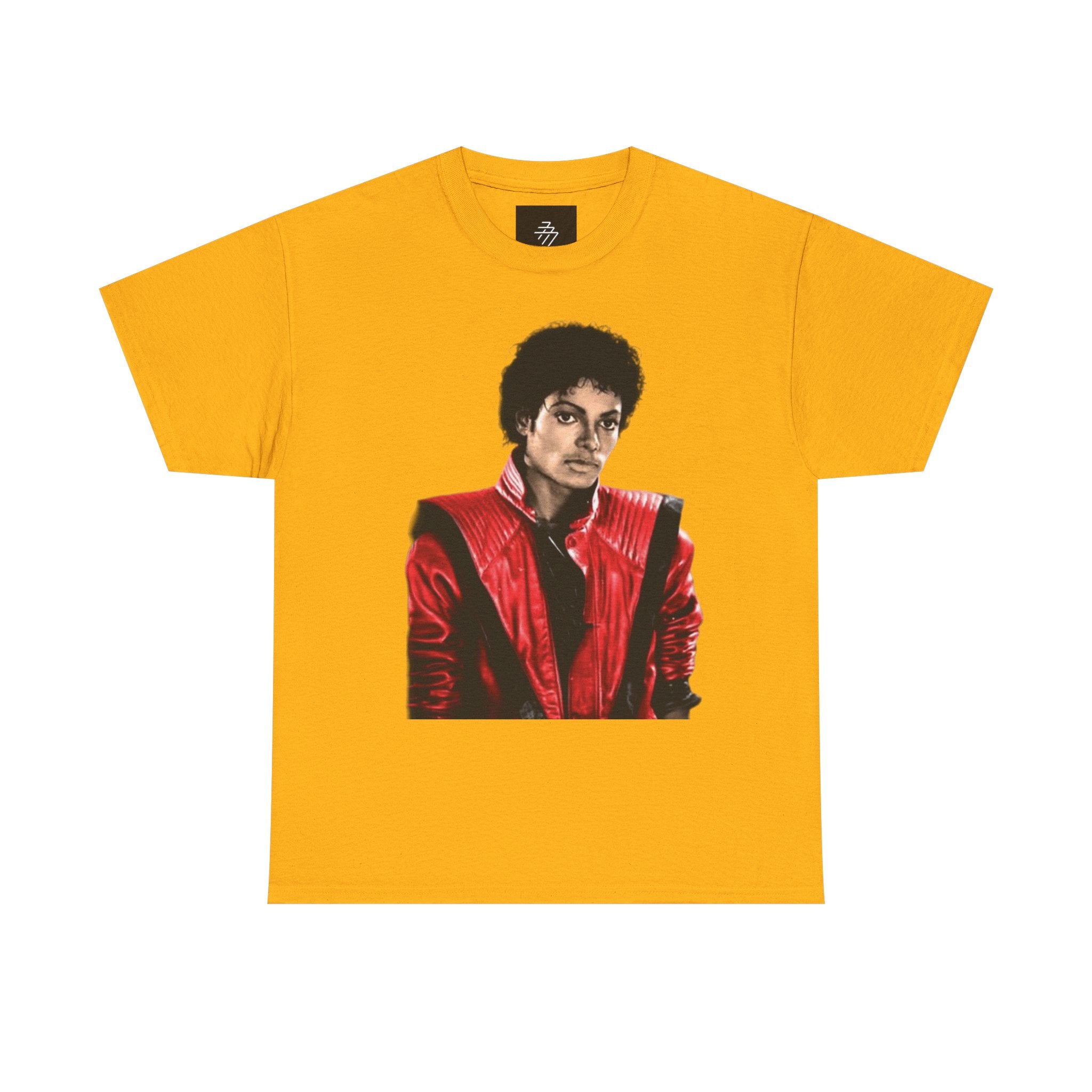 Red Jacket Portrait Tee | MJ Monogram Back Print