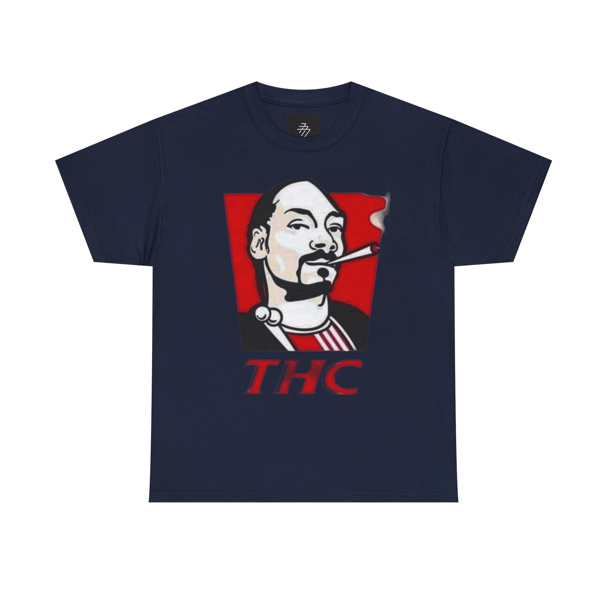 THC Retro Logo Tee – Snoop-Inspired Cannabis Graphic T-Shirt