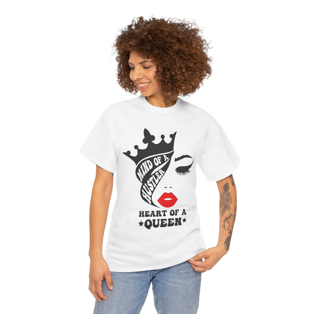 Queen Vibes "Mind of a Hustler, Heart of a Queen" Graphic Tee