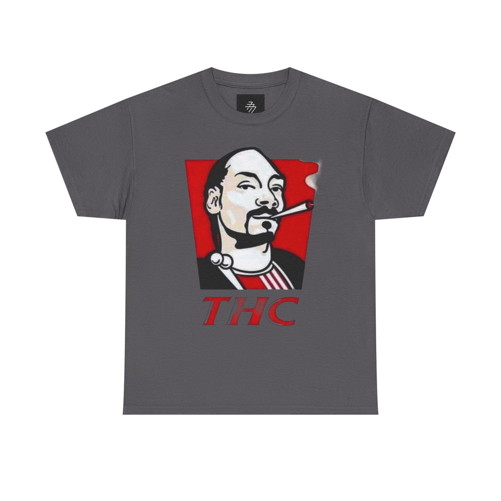 THC Retro Logo Tee – Snoop-Inspired Cannabis Graphic T-Shirt
