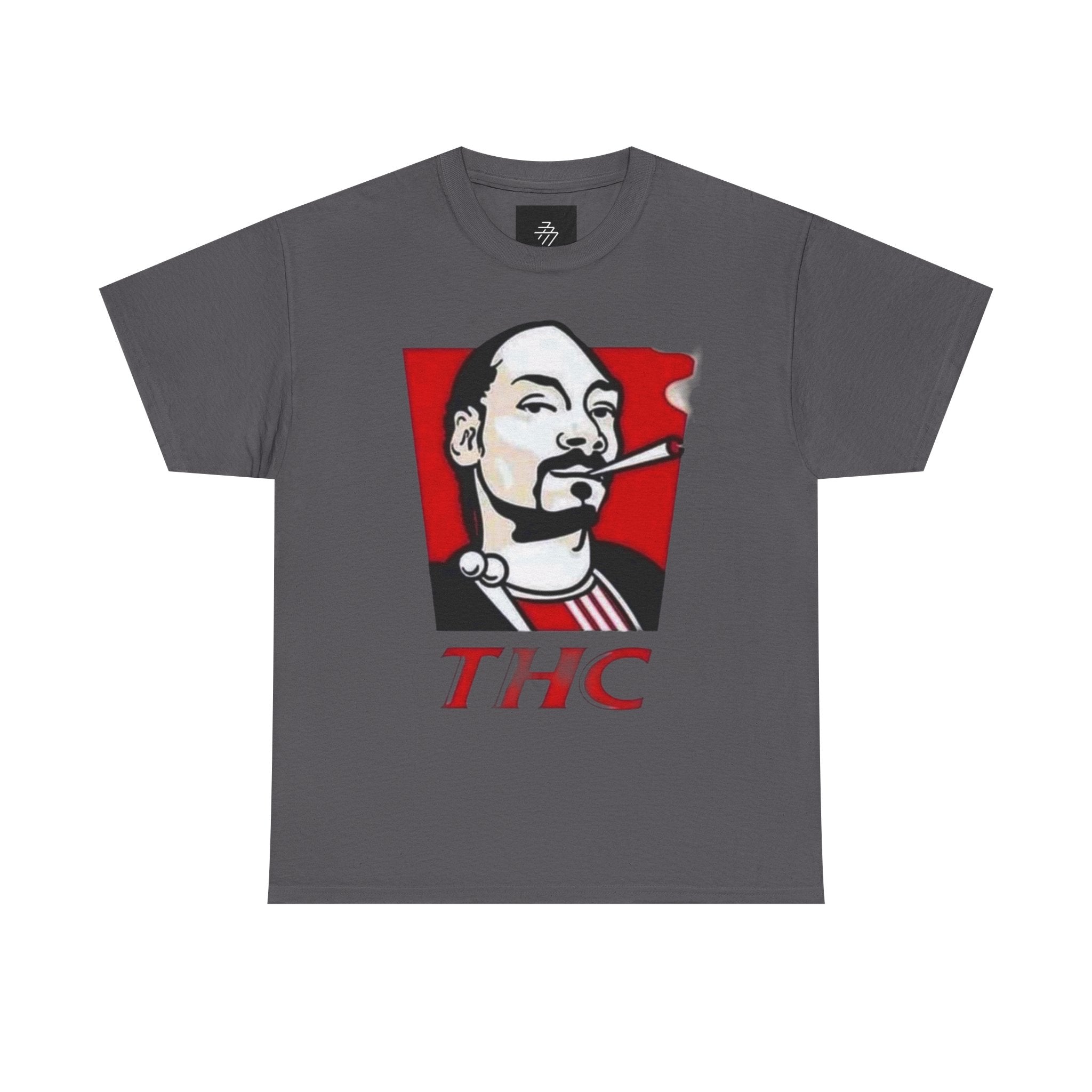 THC Retro Logo Tee – Snoop-Inspired Cannabis Graphic T-Shirt