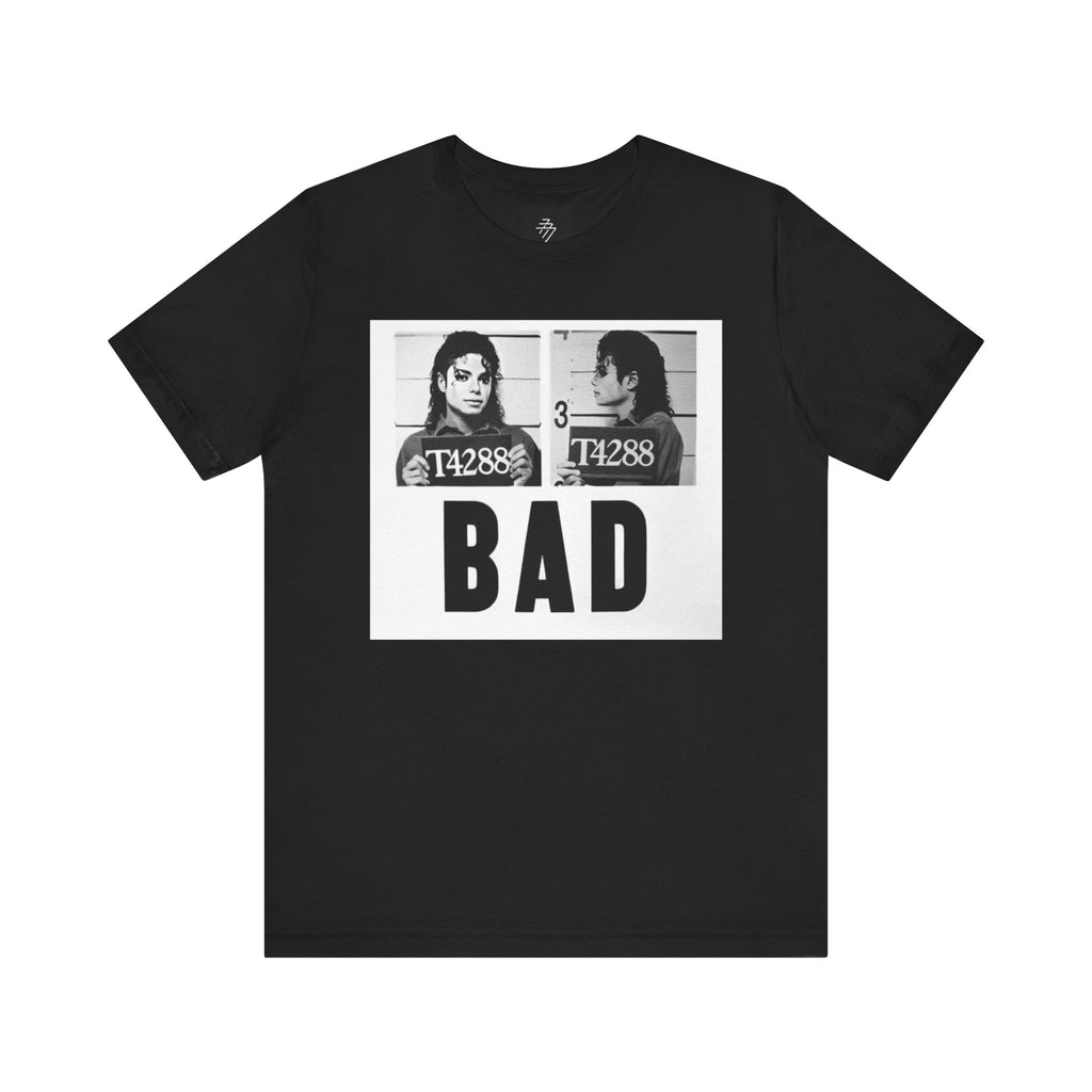 MJ who's bad Mugshot Tee