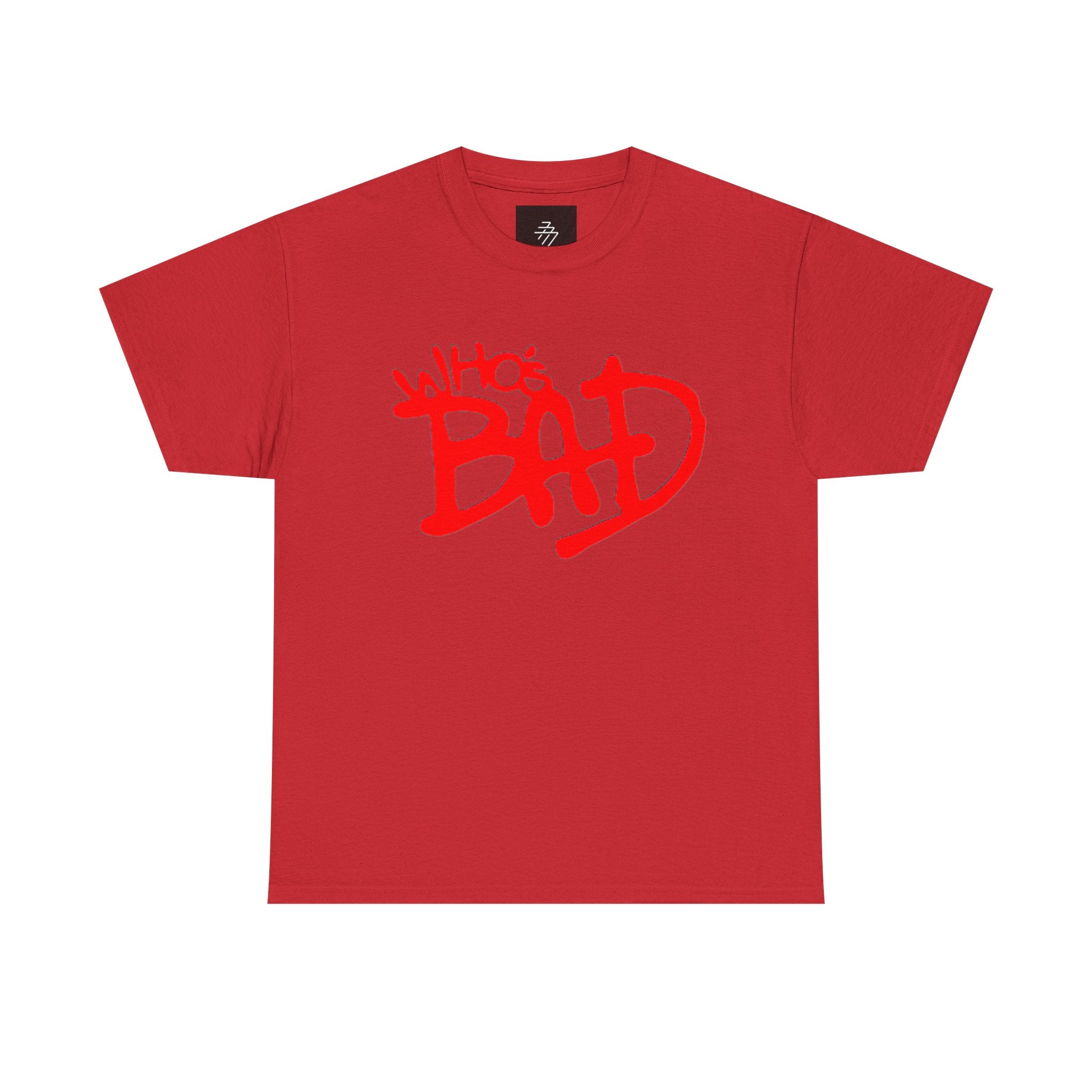 Graphic Tee — Retro 'Who's Bad' Street Art Design