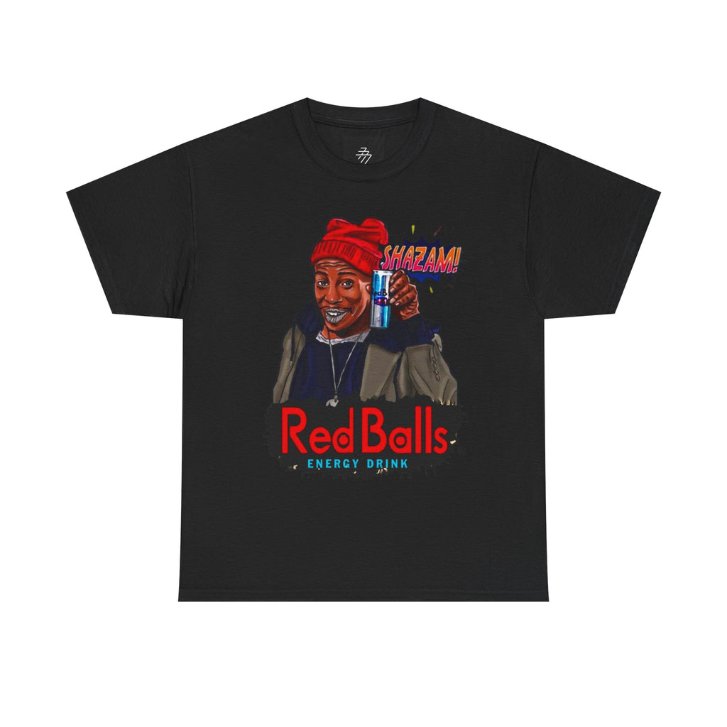 Red Balls energy drink graphic Tee | Retro streetwear illustration