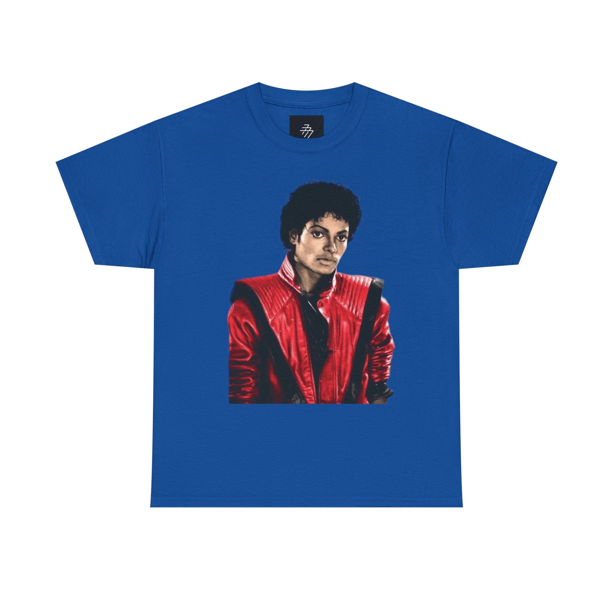 Red Jacket Portrait Tee | MJ Monogram Back Print