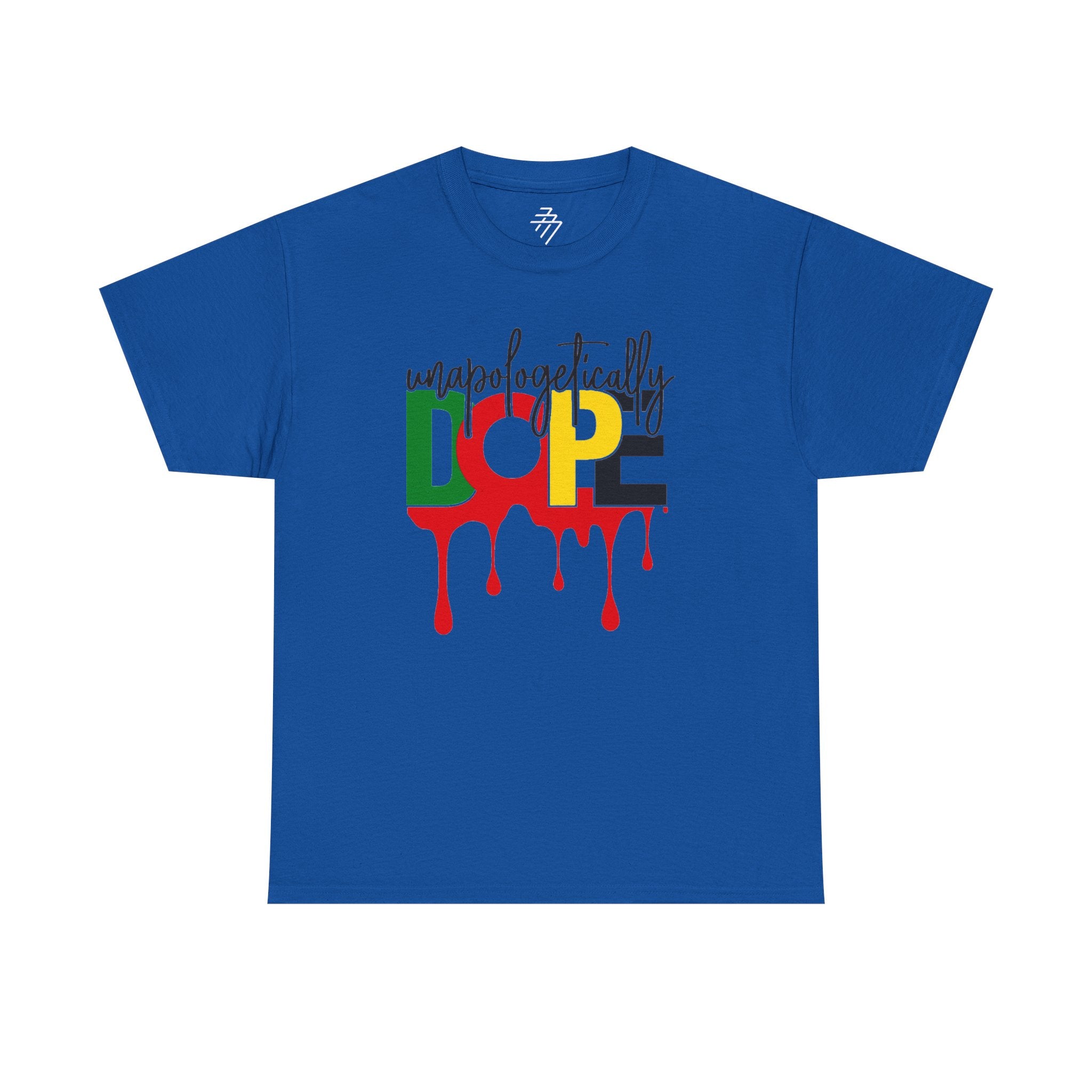 Unapologetically Dope Rasta Drip Graphic Tee