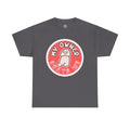 "My Owner Beats Me" Funny cartoon dog shirt
