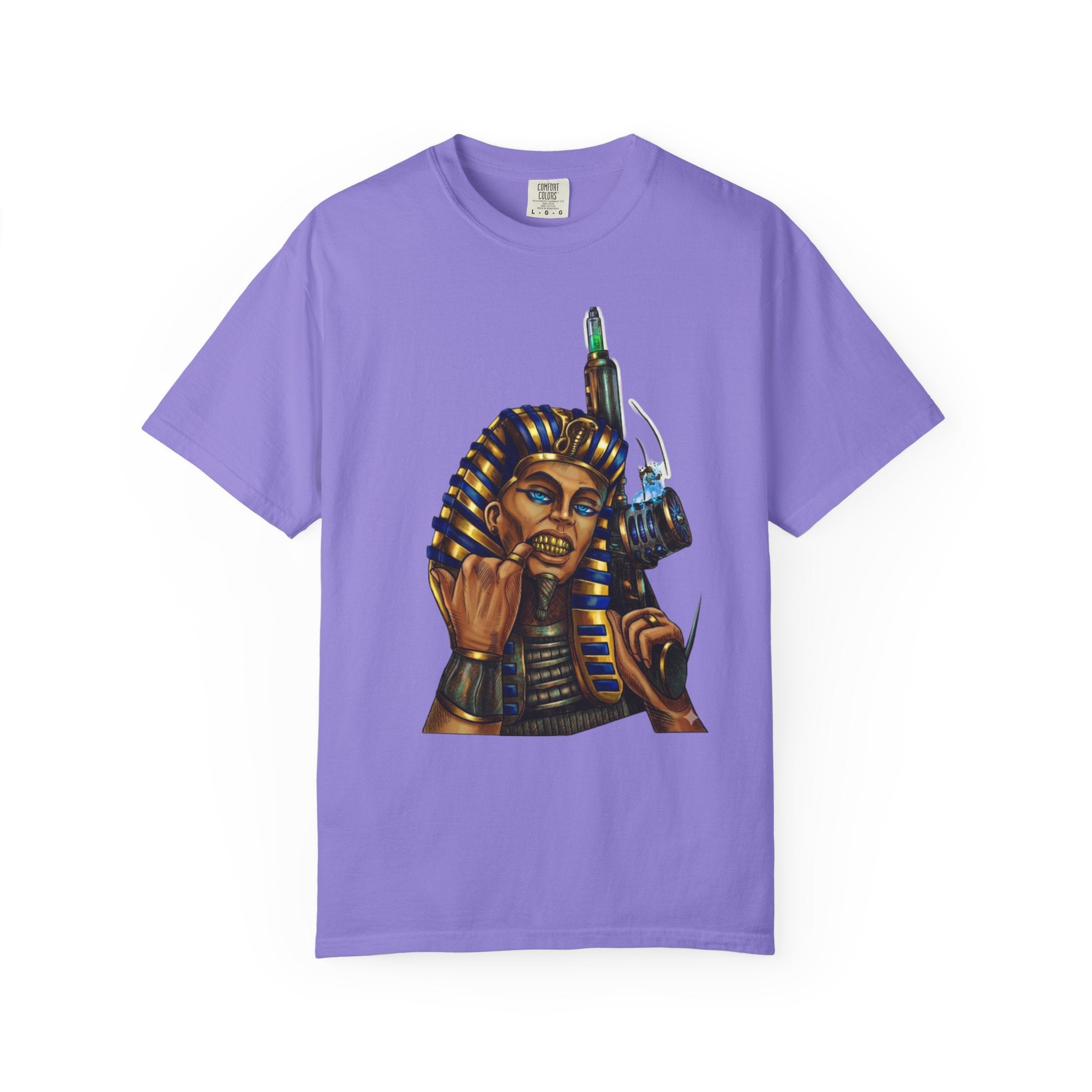 Pharaoh Egyptian King Graphic Tee T-Shirt | Ancient Egypt, Regal Icon