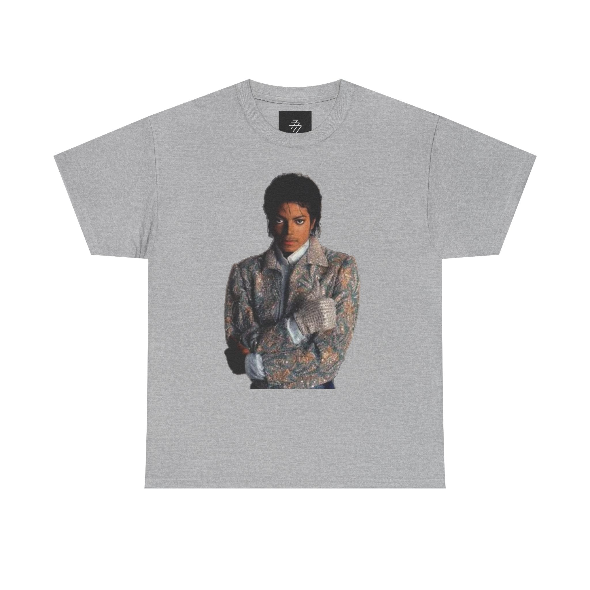 Rhinestone Crown Logo Tee — Vintage Pop Icon Portrait T-Shirt