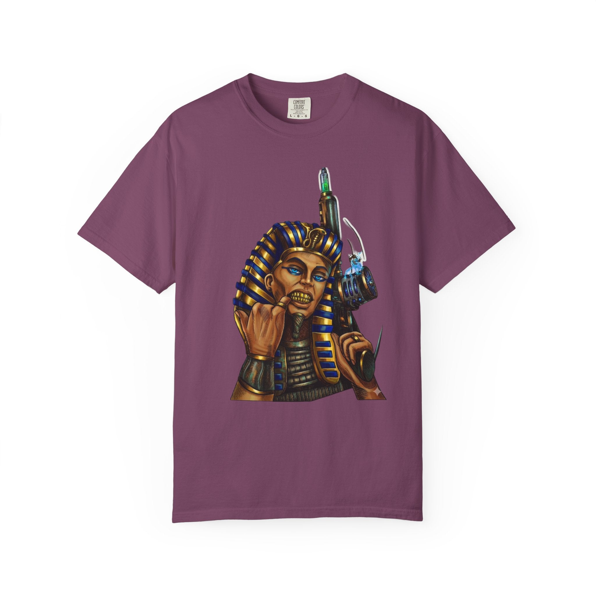 Pharaoh Egyptian King Graphic Tee T-Shirt | Ancient Egypt, Regal Icon