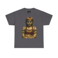 Horror Doll Graphic Tee — Vintage Annabelle-Style Scary Doll T-Shirt