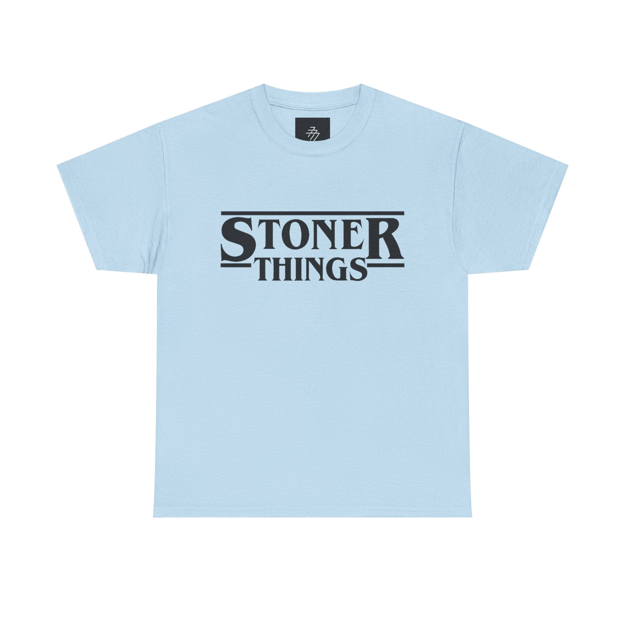 Stoner Things Graphic Tee — Retro TV Parody Weed T-Shirt