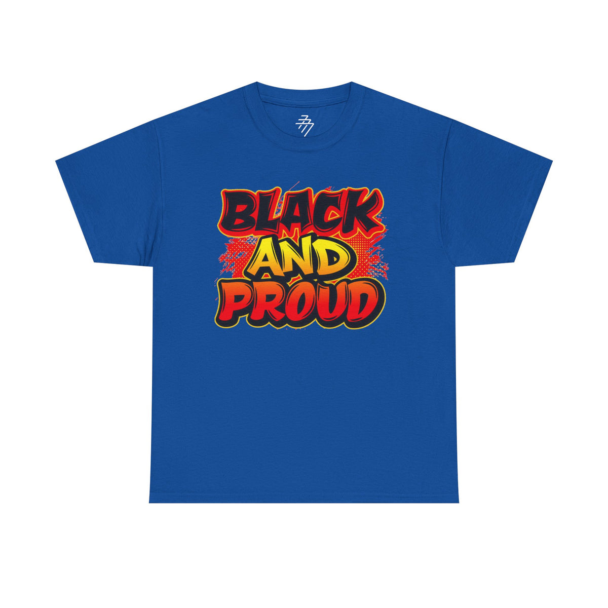 Black And Proud Bold Afrocentric Graphic Tee