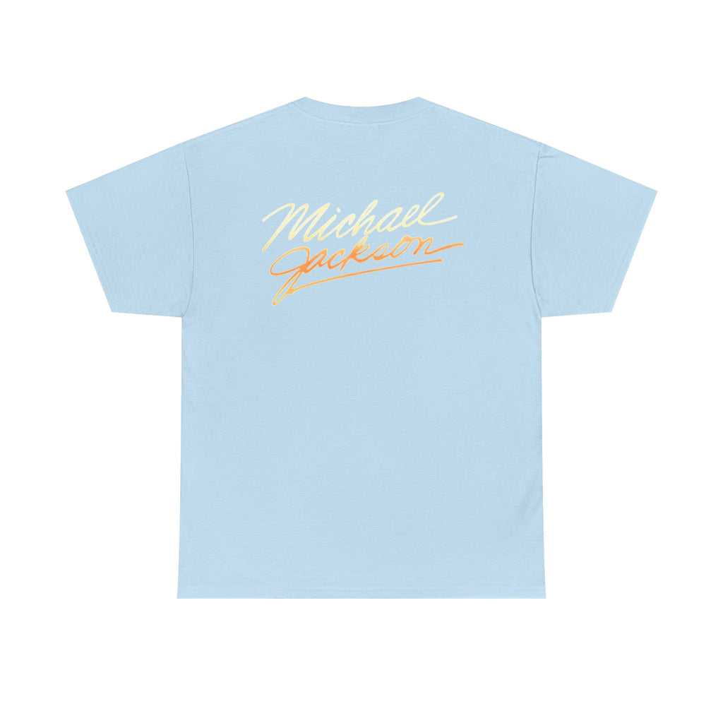 MJ Retro Pop Icon Photo with Script Back
