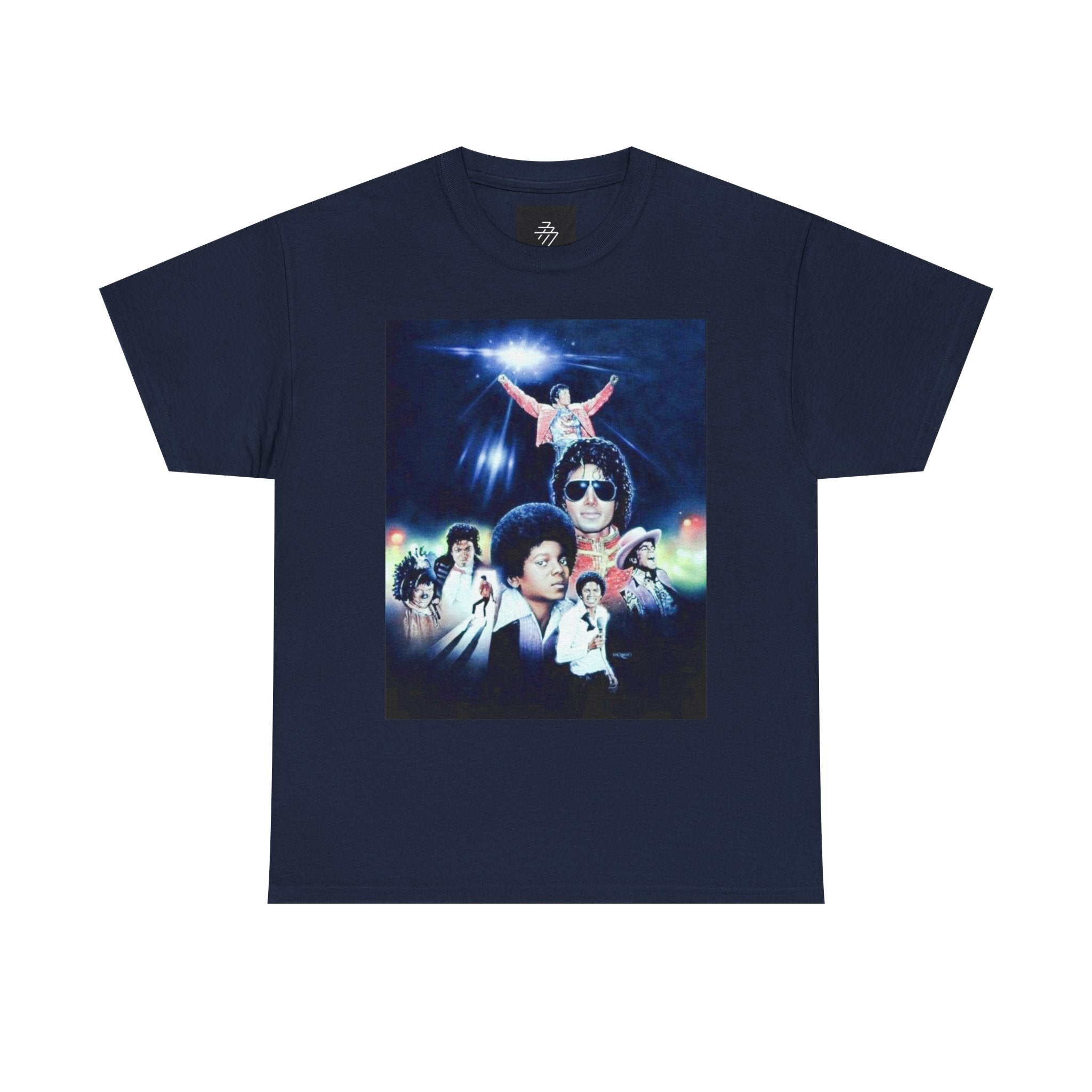 MJ Retro Music Tee — Vintage Pop Star Poster Graphic T-Shirt