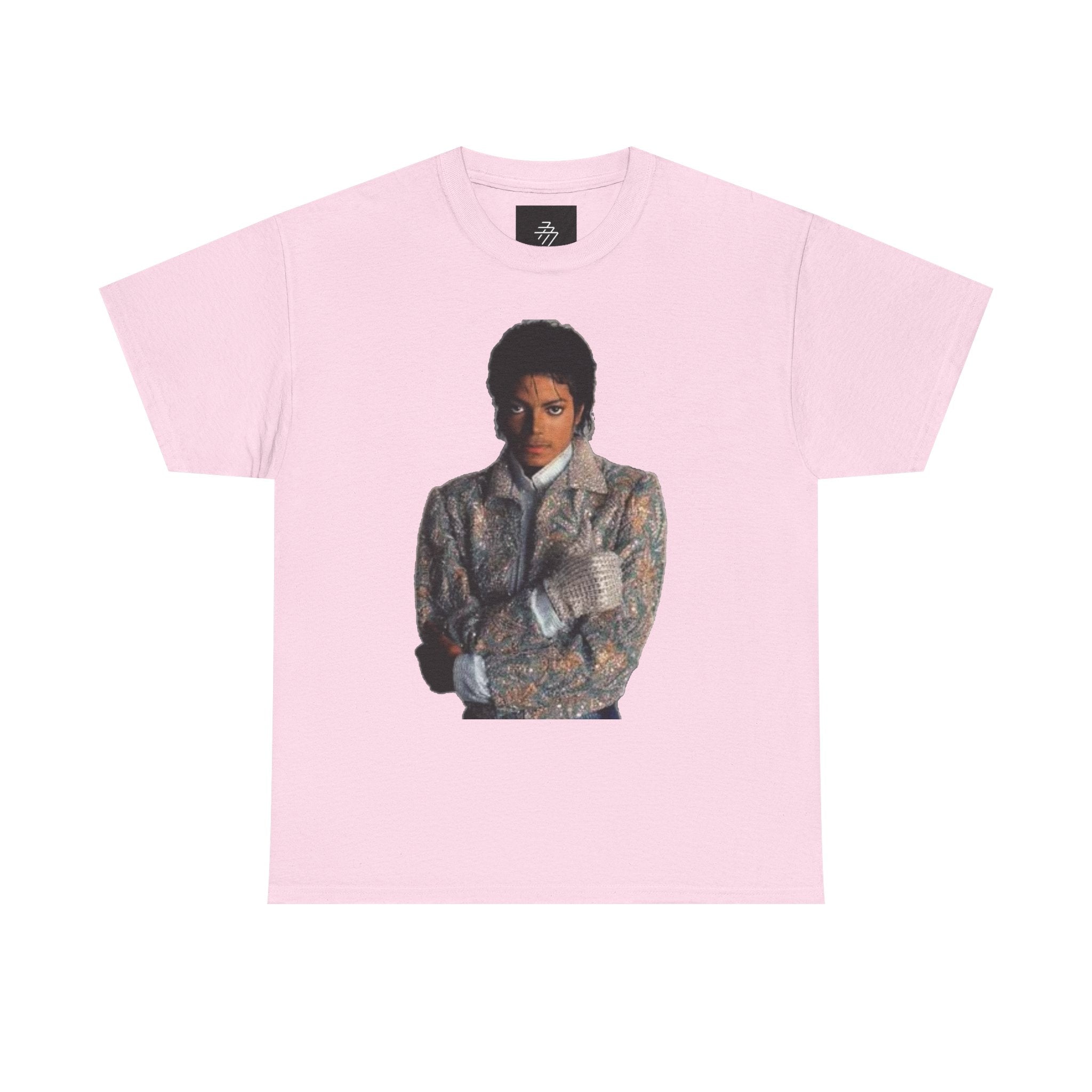 Rhinestone Crown Logo Tee — Vintage Pop Icon Portrait T-Shirt