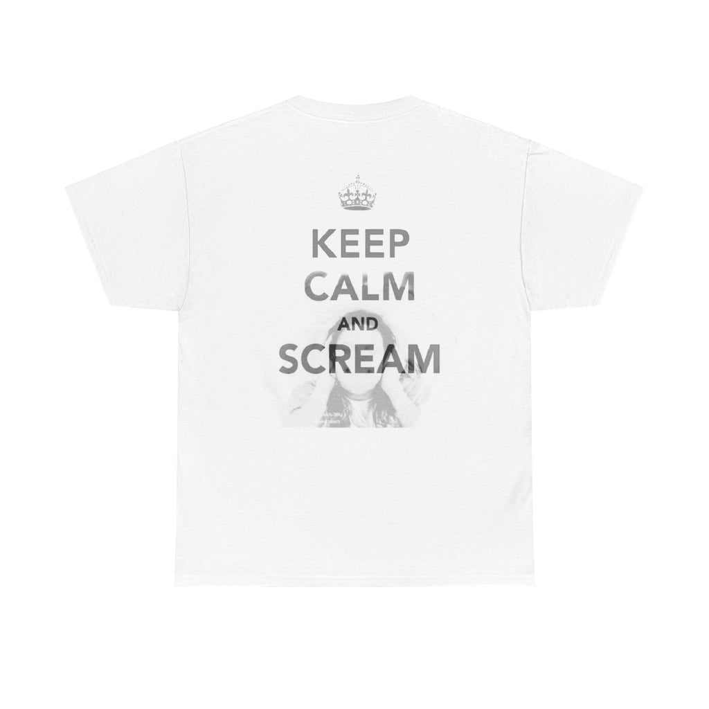 "Keep Calm and Scream" Graphic T‑Shirt