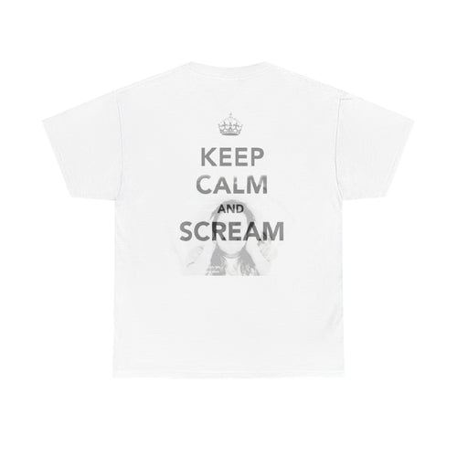 "Keep Calm and Scream" Graphic T‑Shirt