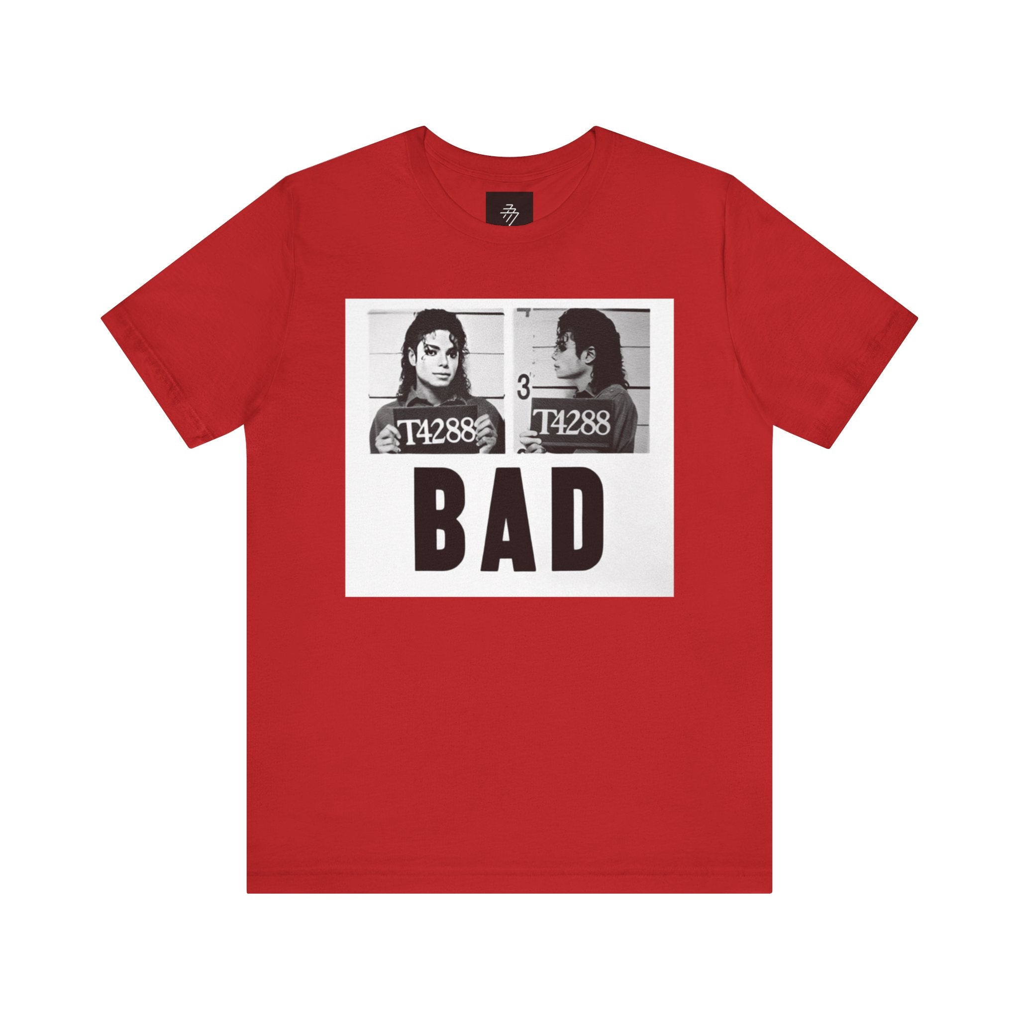 MJ who's bad Mugshot Tee
