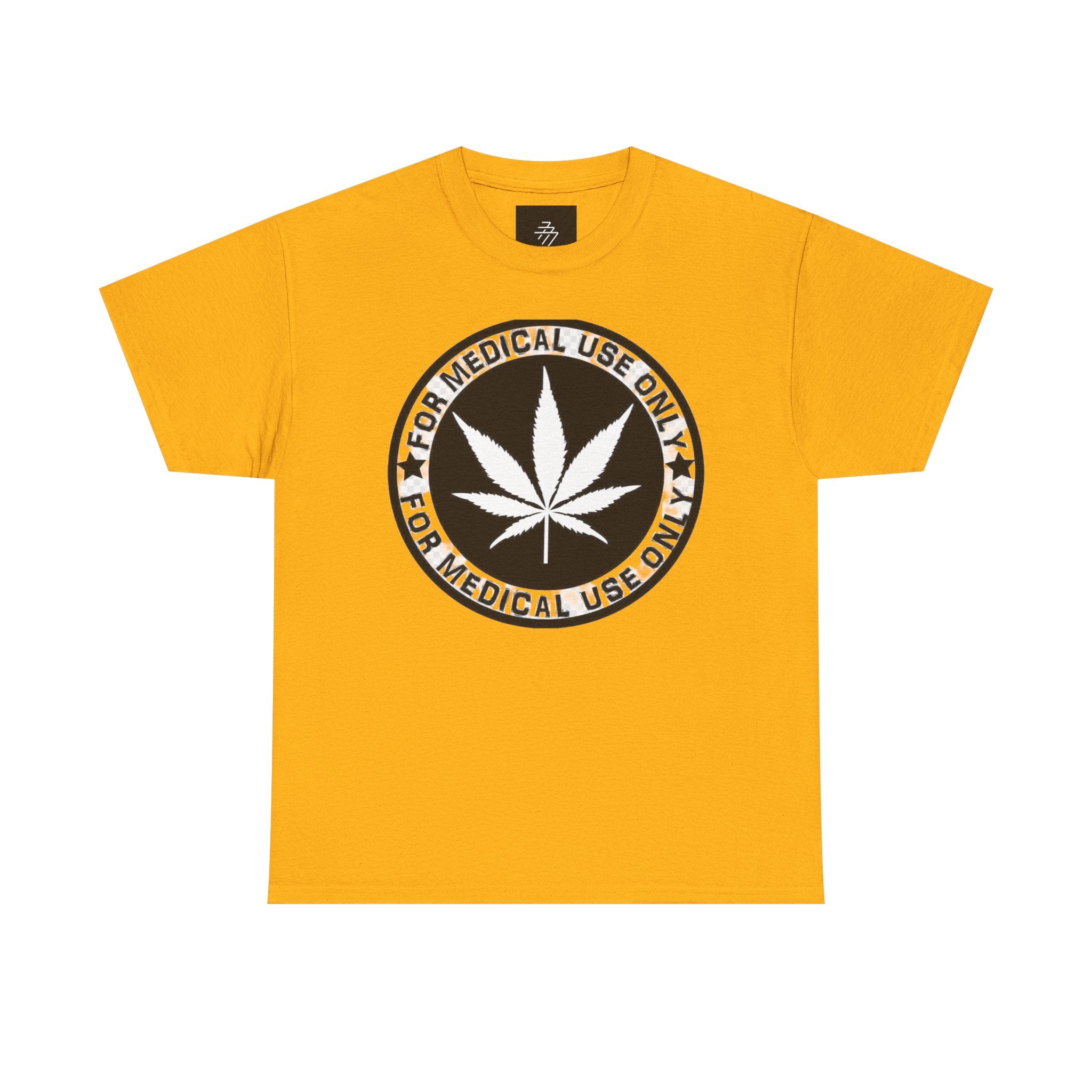 Medical Use Only Cannabis Leaf T-Shirt | Marijuana Logo Tee