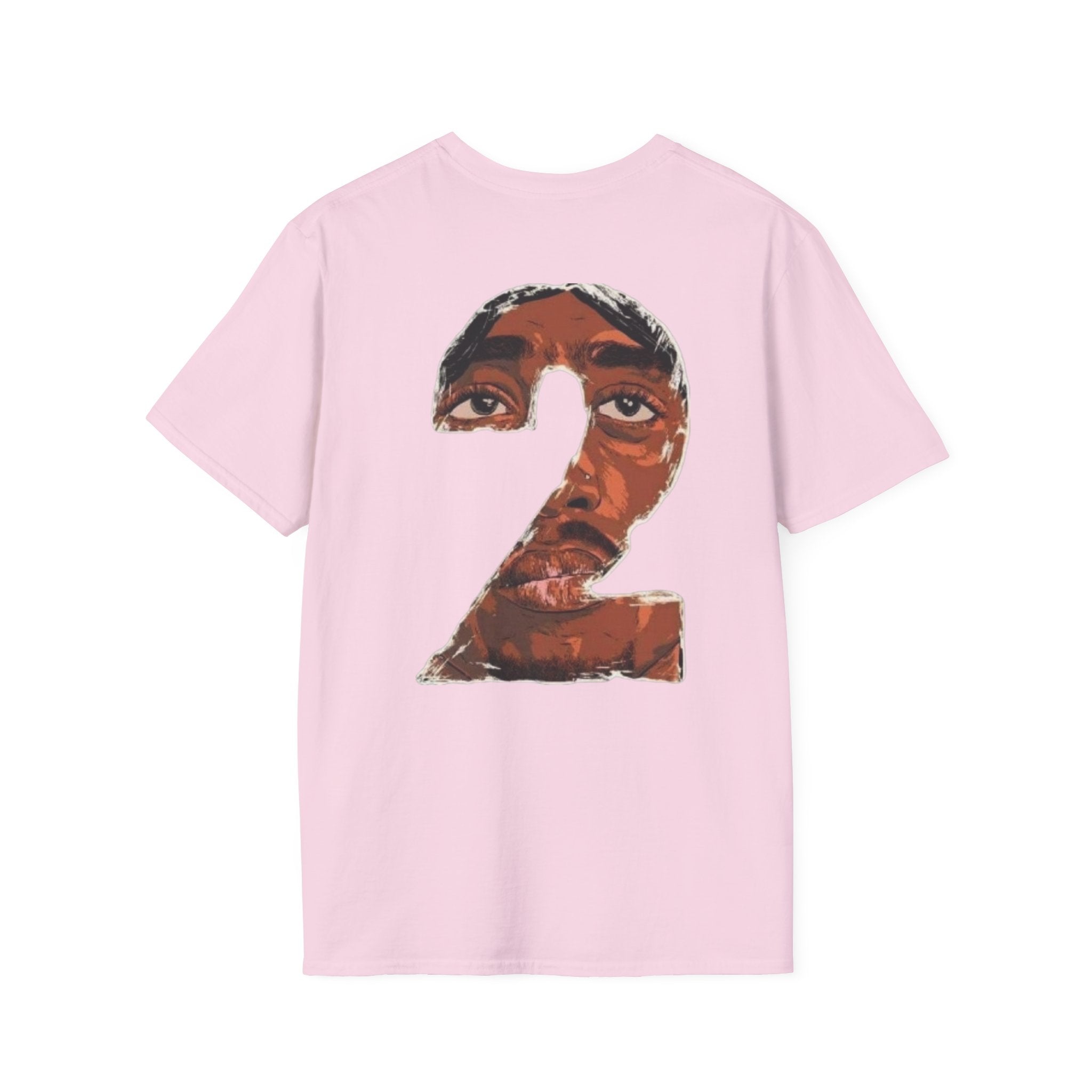 Pac Portrait T-Shirt | Rap Icon Smoking Artwork