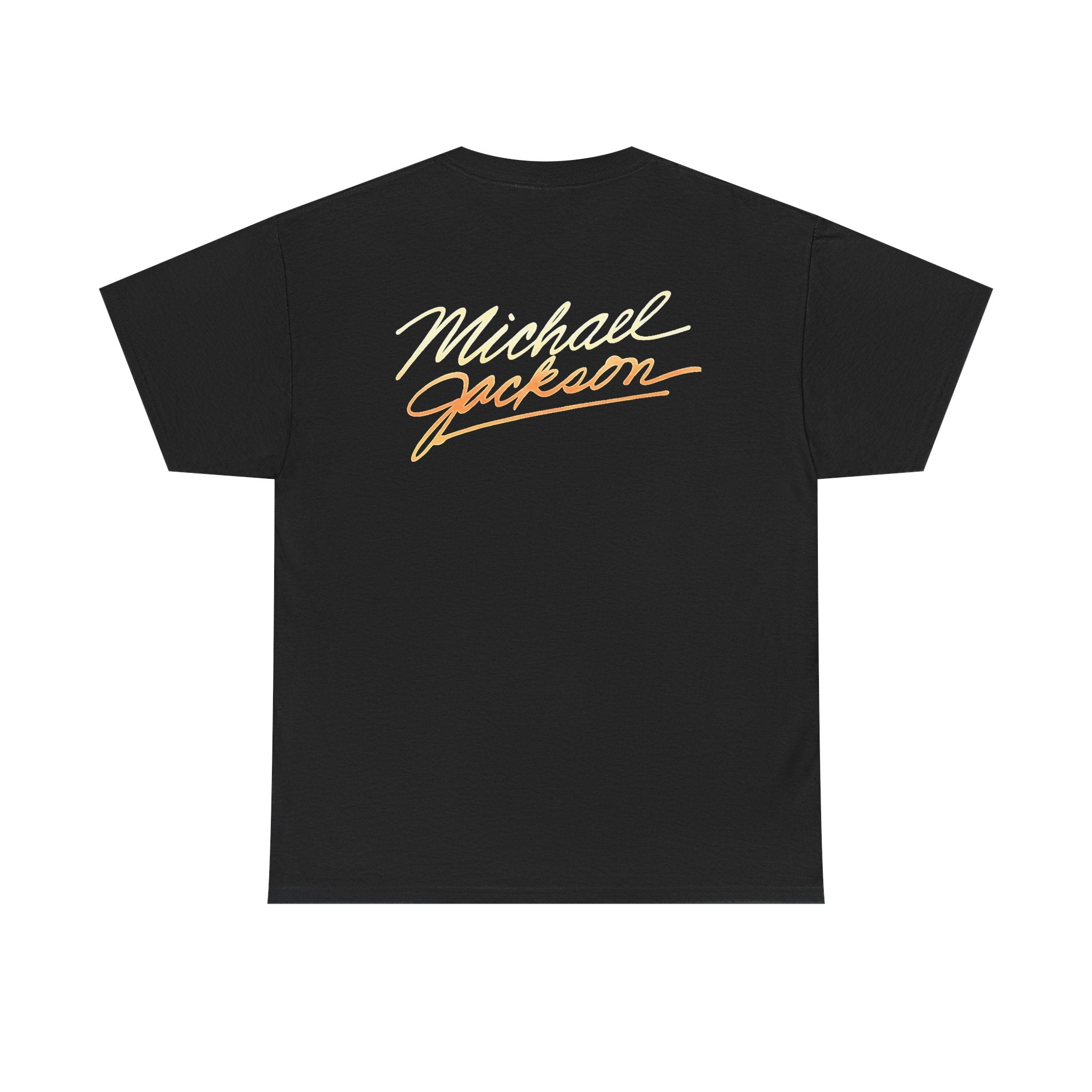 MJ Retro Pop Icon Photo with Script Back