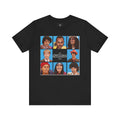 Retro Comedy Cast Grid Tee | Character Portraits, Pop Art Shirt