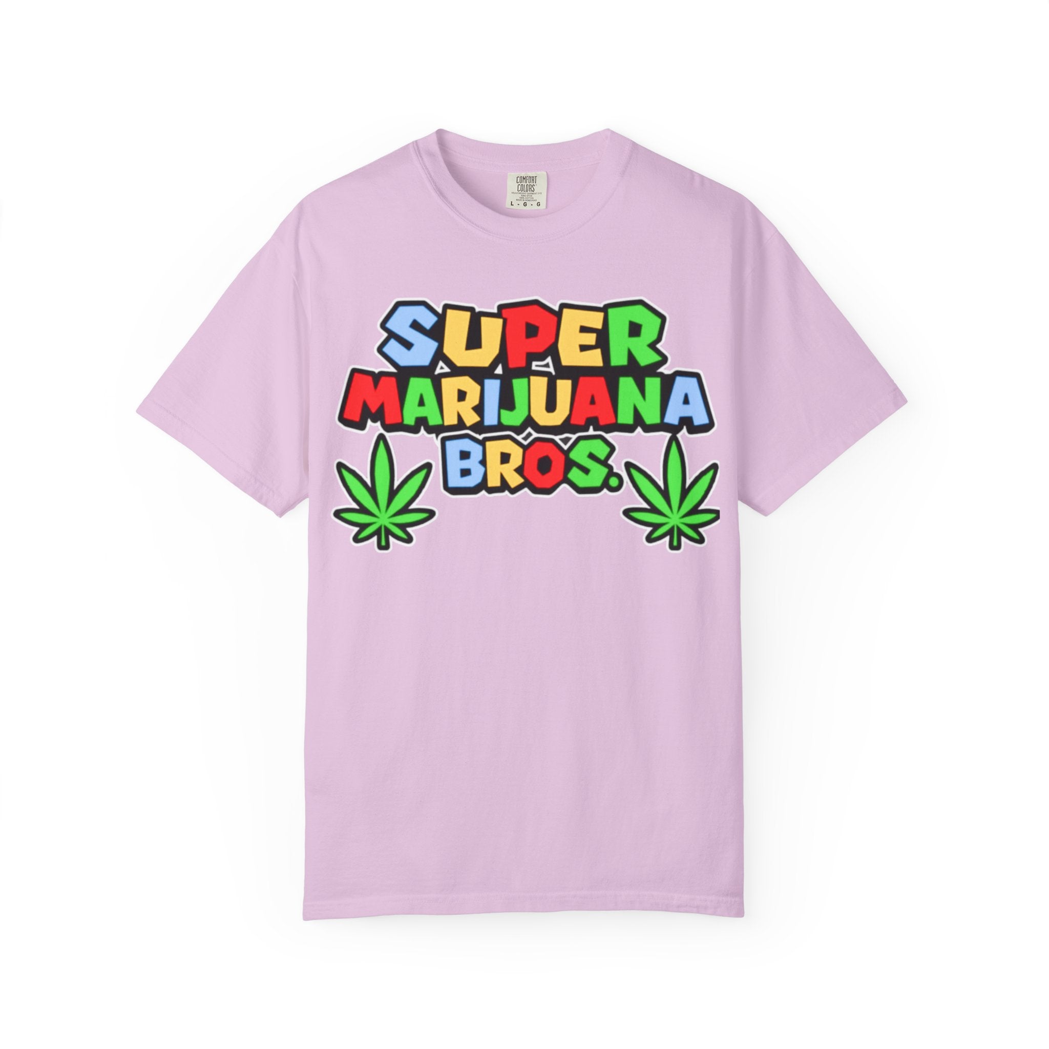 Super Marijuana Bros. T-Shirt — Funny Cannabis Graphic Tee