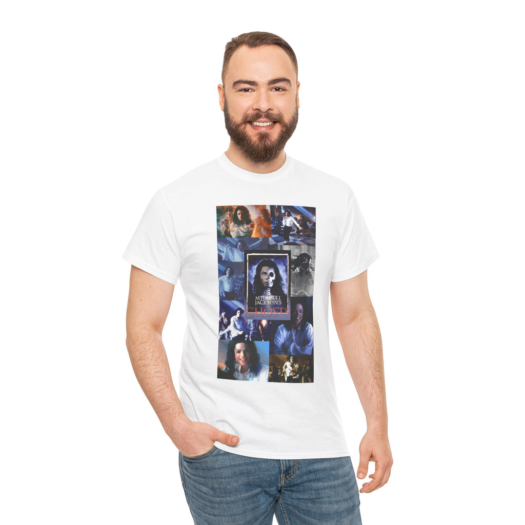 MJ Graphic Tee — Retro Horror Movie Poster Design