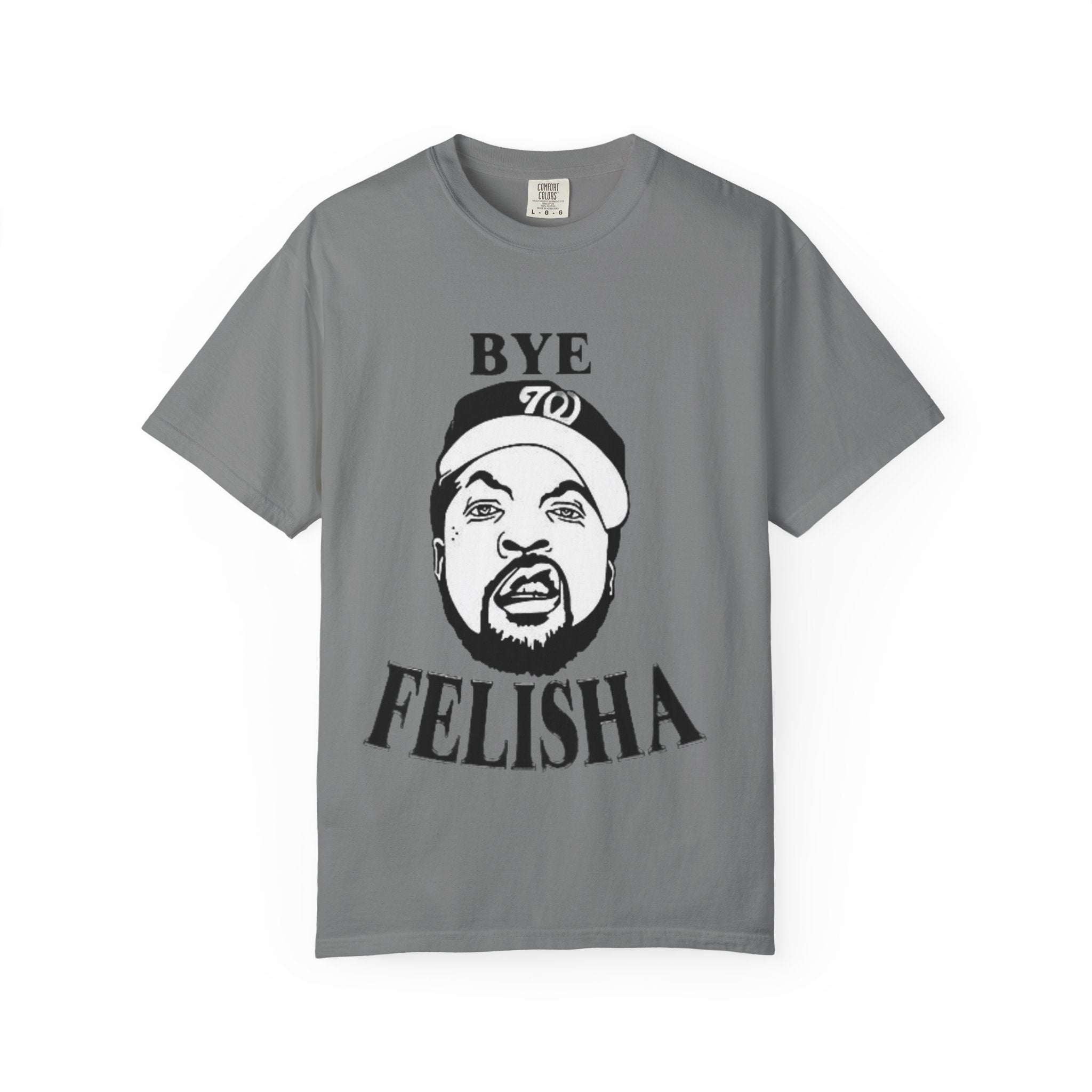 Bye Felisha Graphic T-Shirt — Retro Bold Face Design