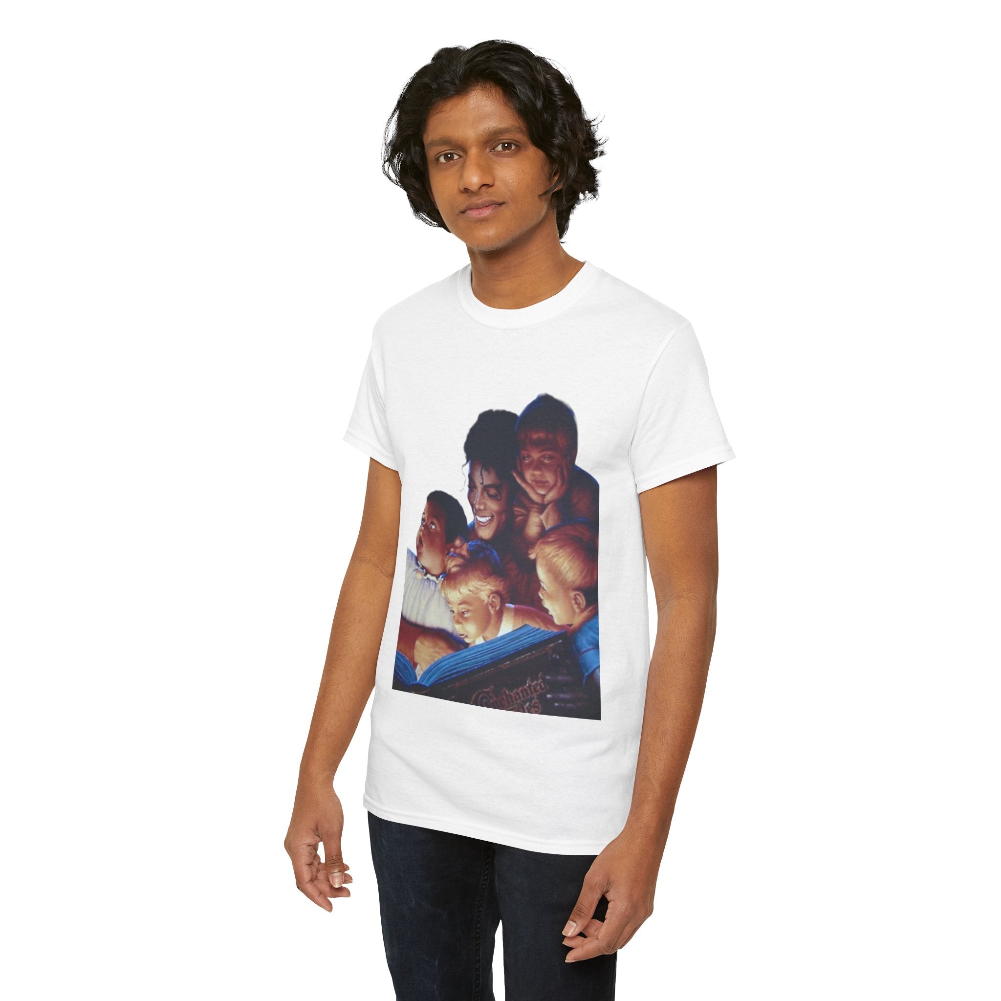Heal the World T-Shirt | Vintage 90s Pop Icon Album Art Tee