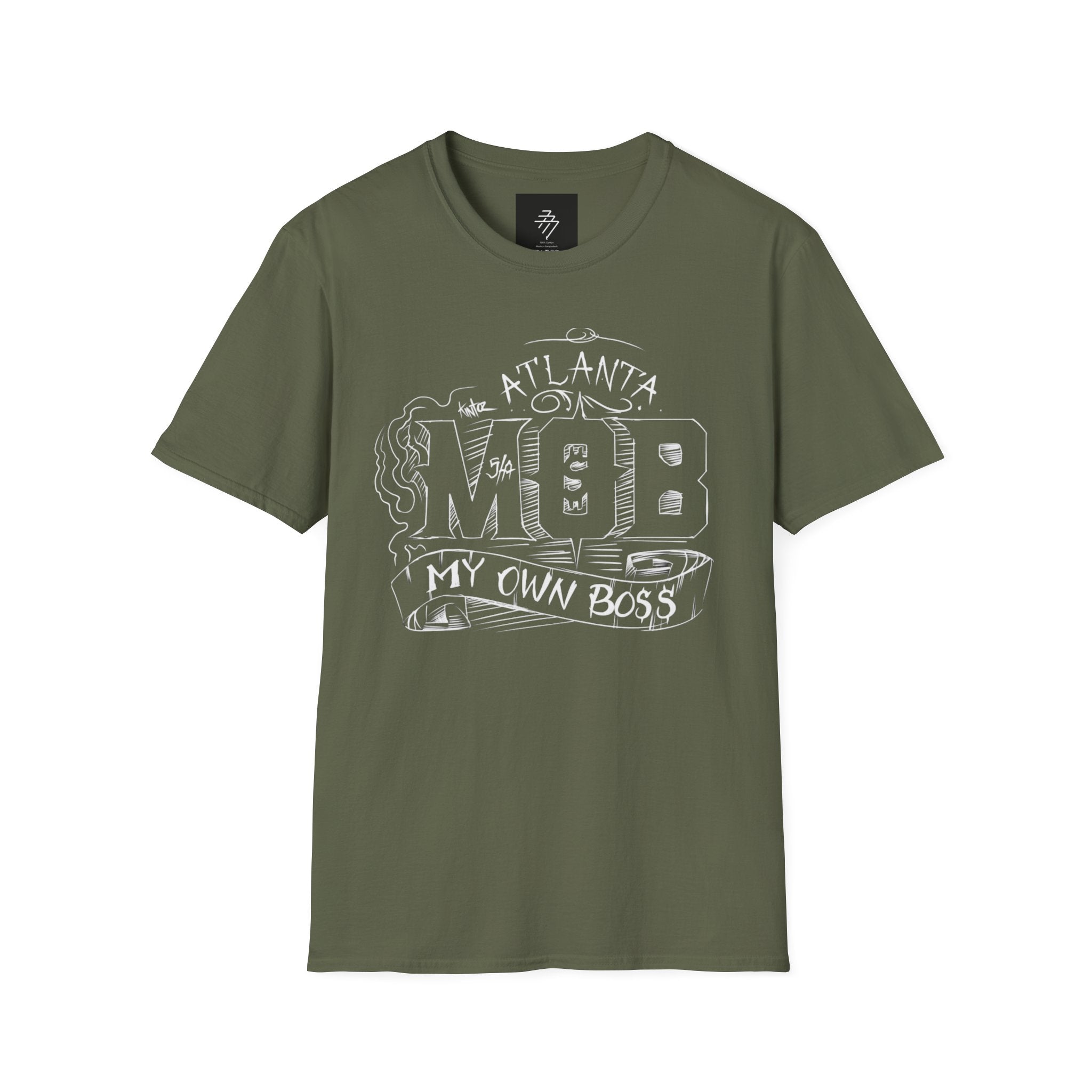 Atlanta MOB T-Shirt | My Own Boss graphic tee, city streetwear