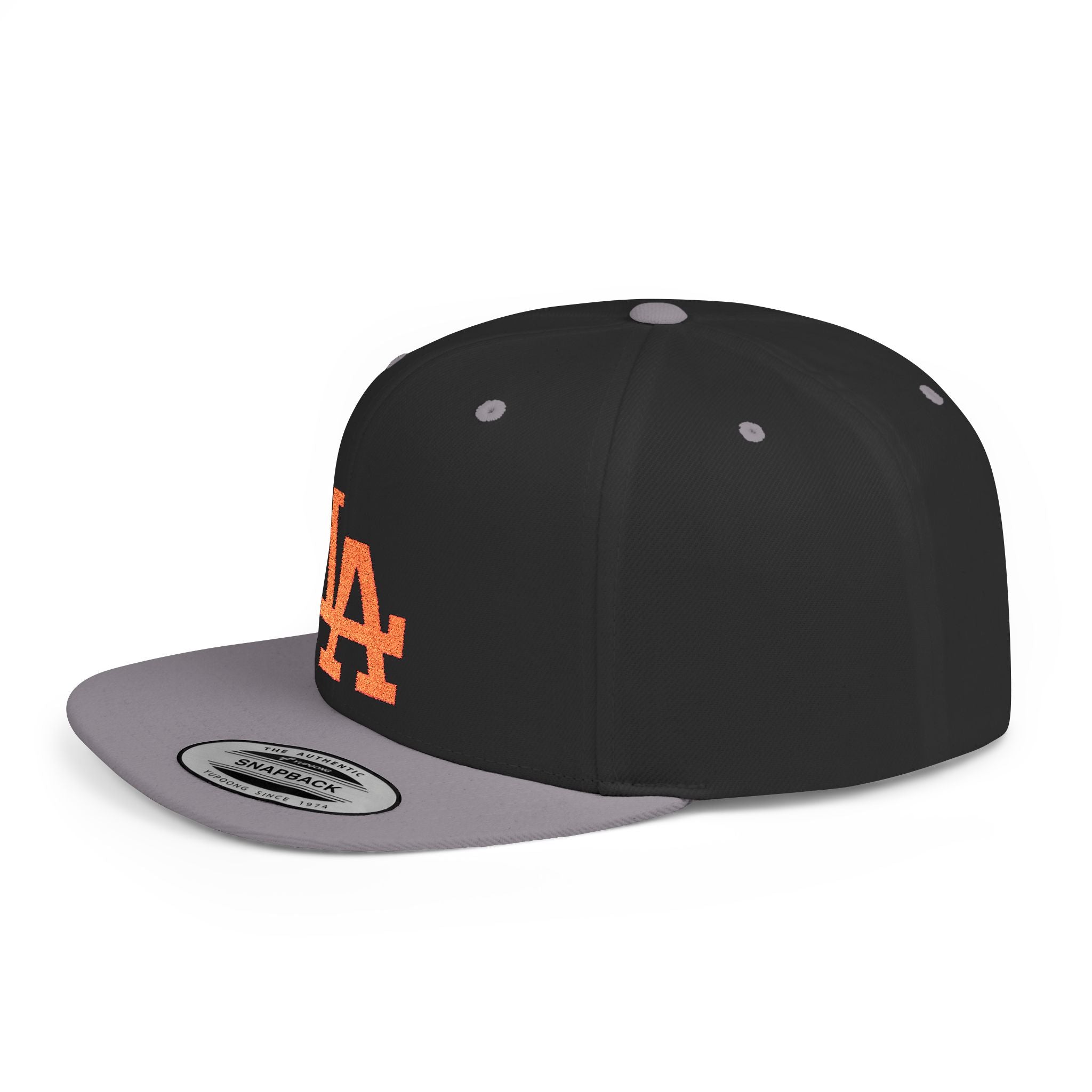 LA Snapback Flat Bill Snapback | Los Angeles Baseball Cap