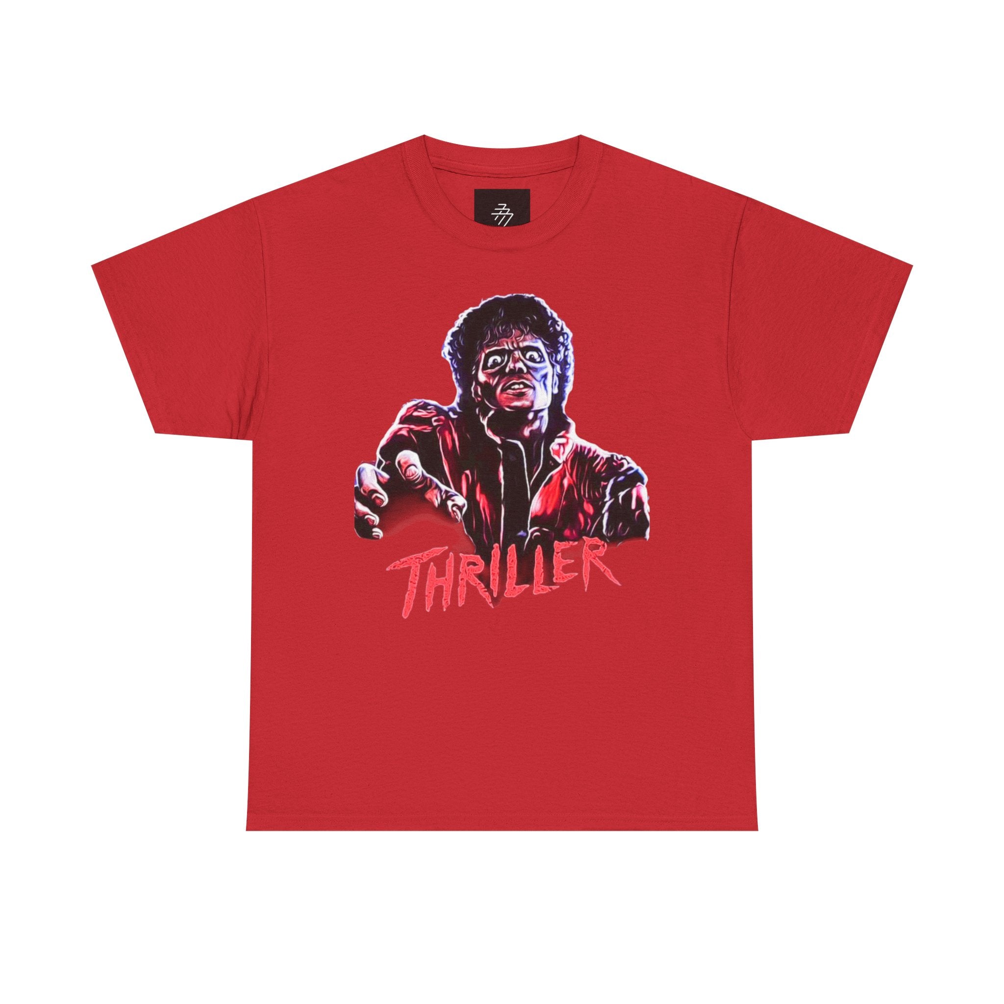 Thriller Graphic Tee — Retro Zombie Pop Horror Shirt