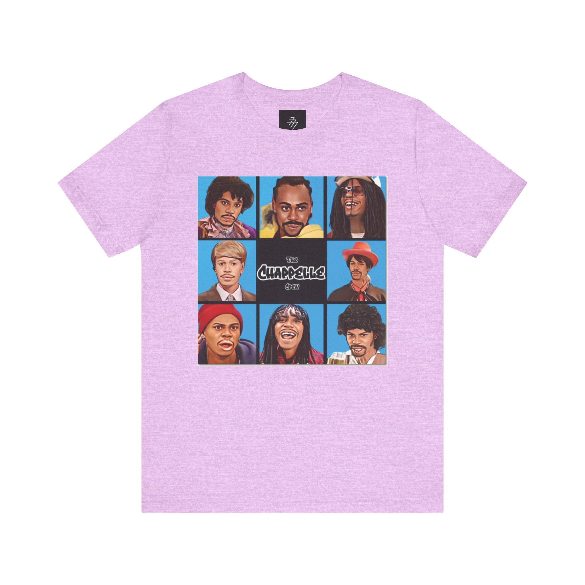Retro Comedy Cast Grid Tee | Character Portraits, Pop Art Shirt