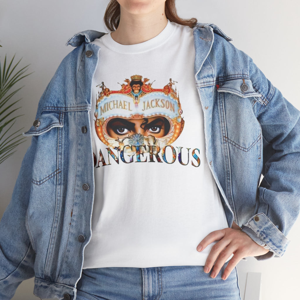 Michael Jackson "Dangerous" Graphic Tee — Vintage Concert Band Shirt