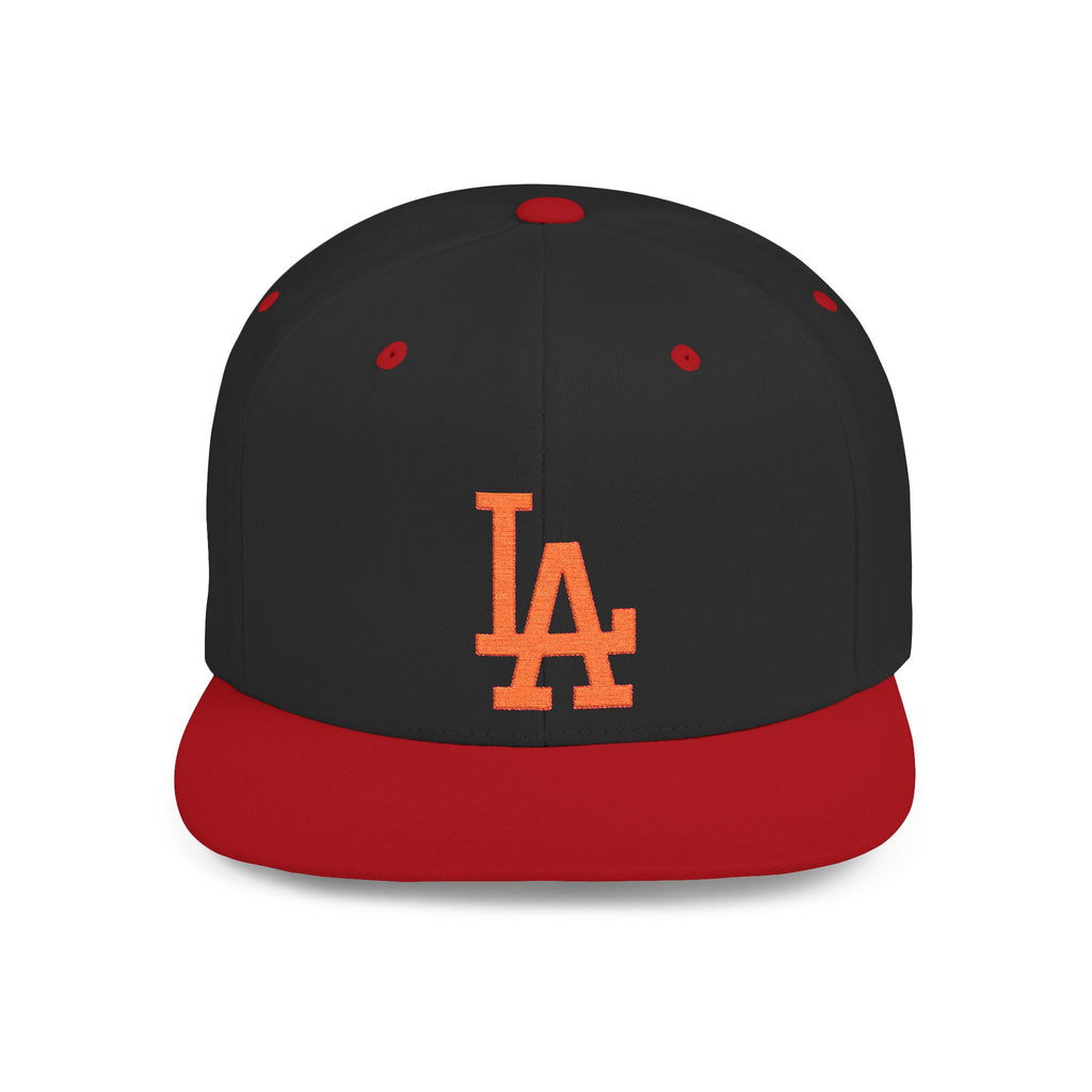 LA Snapback Flat Bill Snapback | Los Angeles Baseball Cap