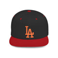 LA Snapback Flat Bill Snapback | Los Angeles Baseball Cap