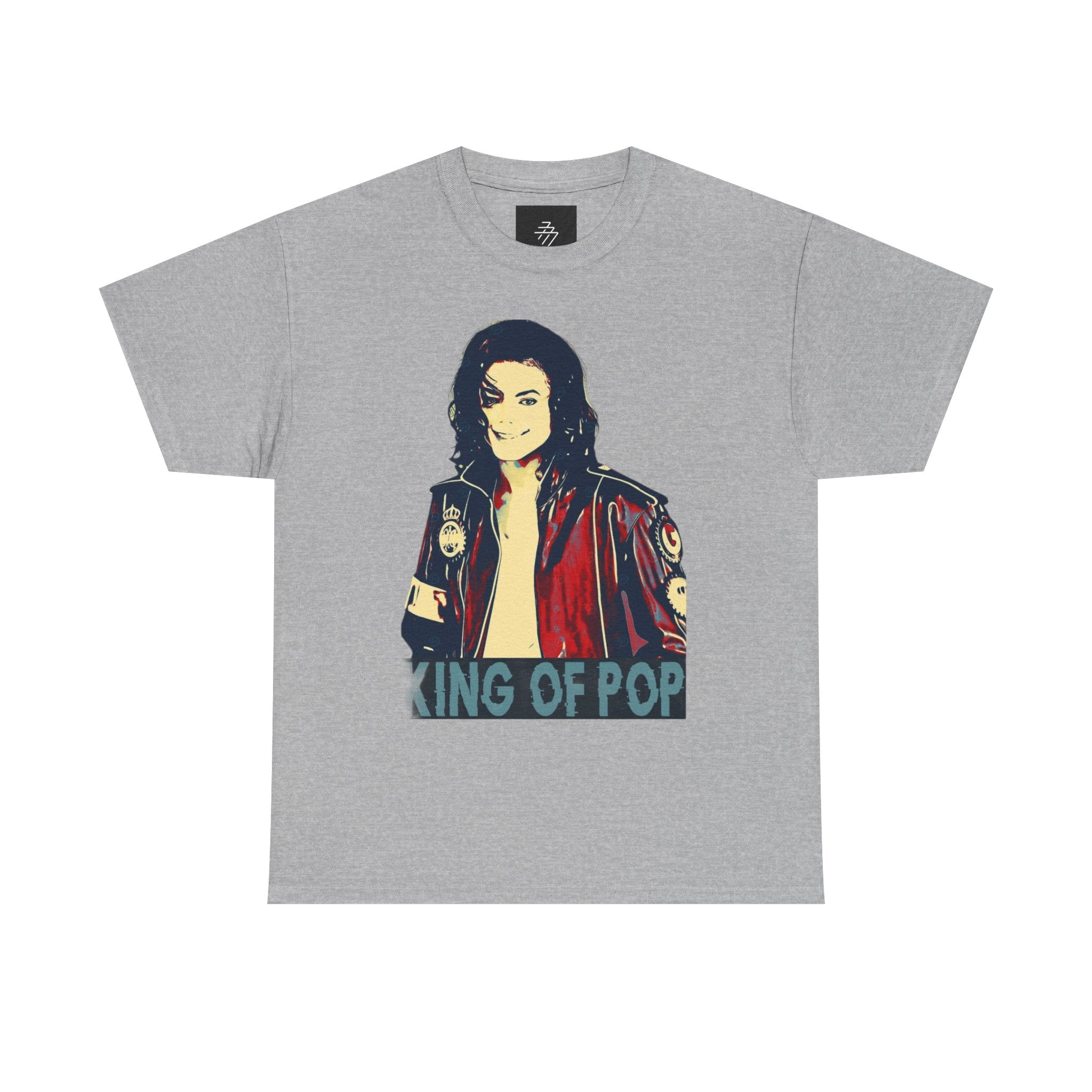 Retro Pop Star Graphic Tee — "King of Pop" Inspired Design