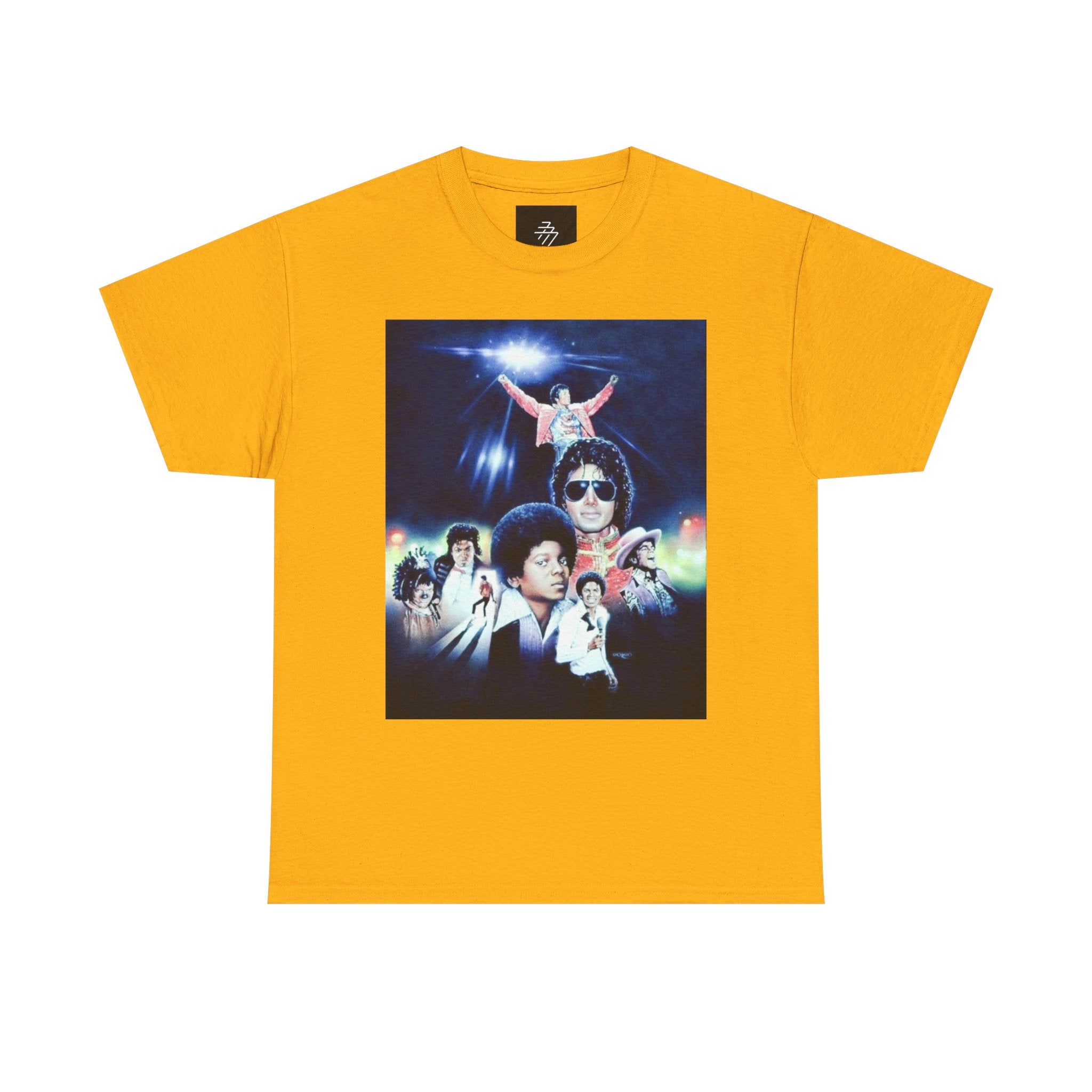 MJ Retro Music Tee — Vintage Pop Star Poster Graphic T-Shirt