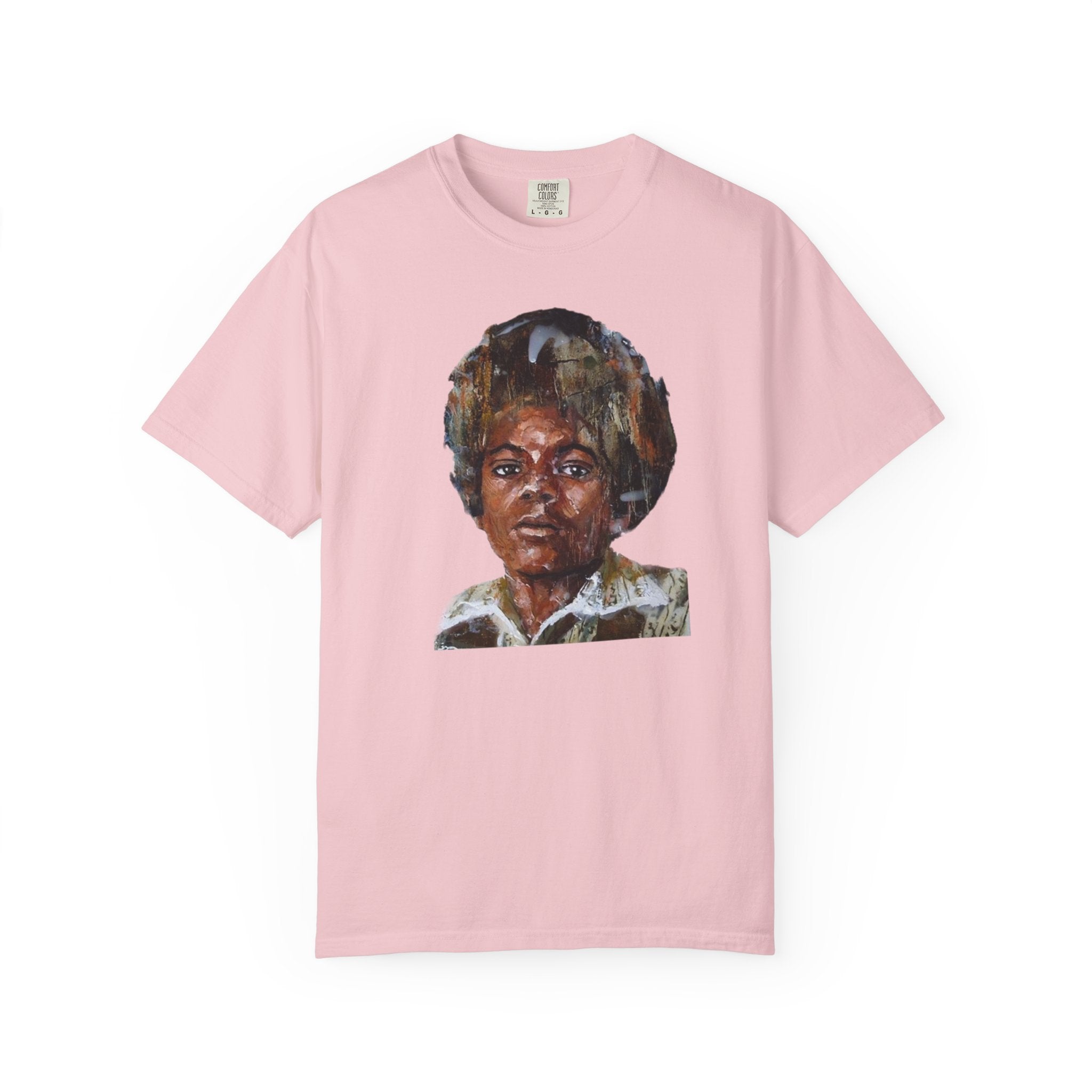 Painted Portrait Face graphic T-shirt | Artistic Portrait Tee