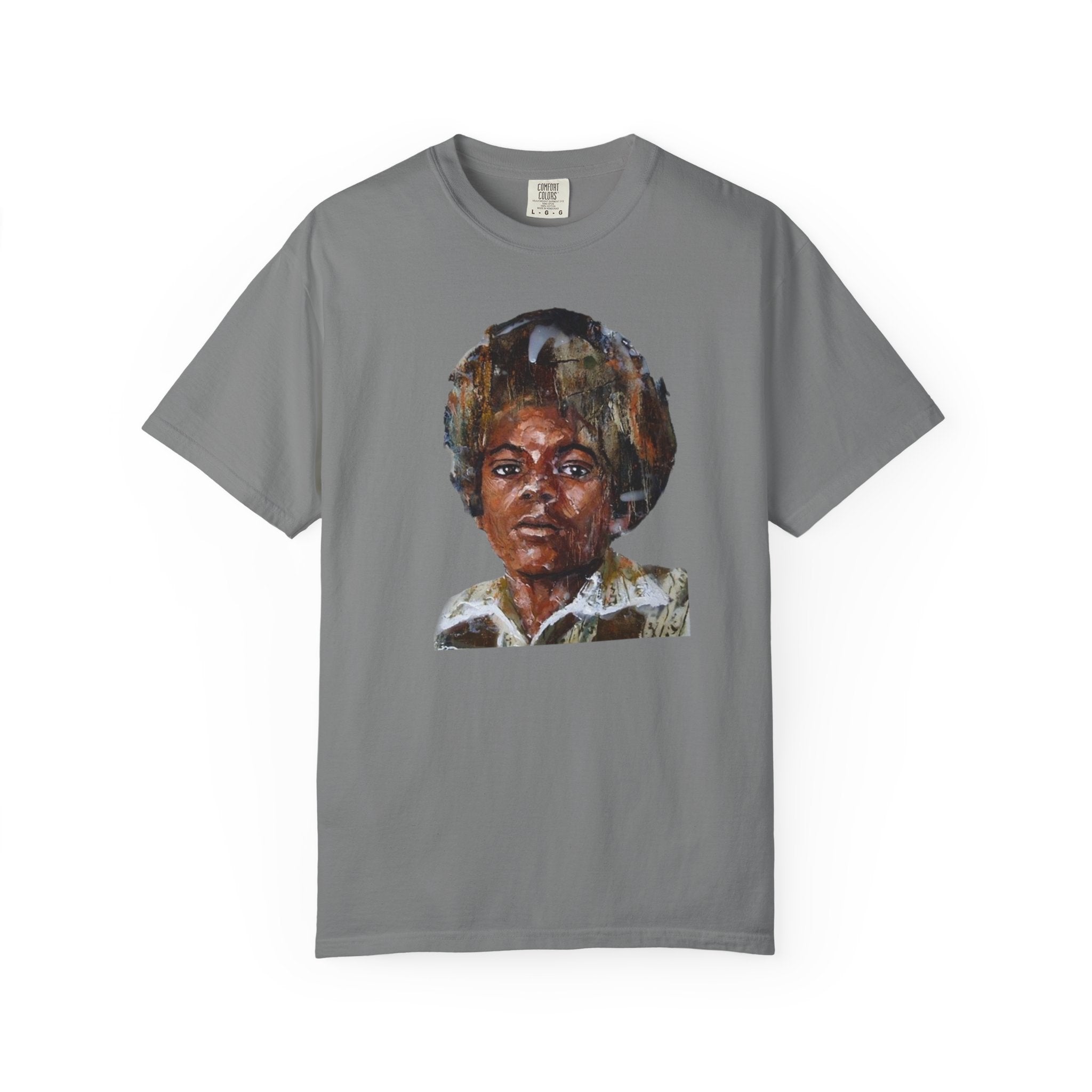 Painted Portrait Face graphic T-shirt | Artistic Portrait Tee