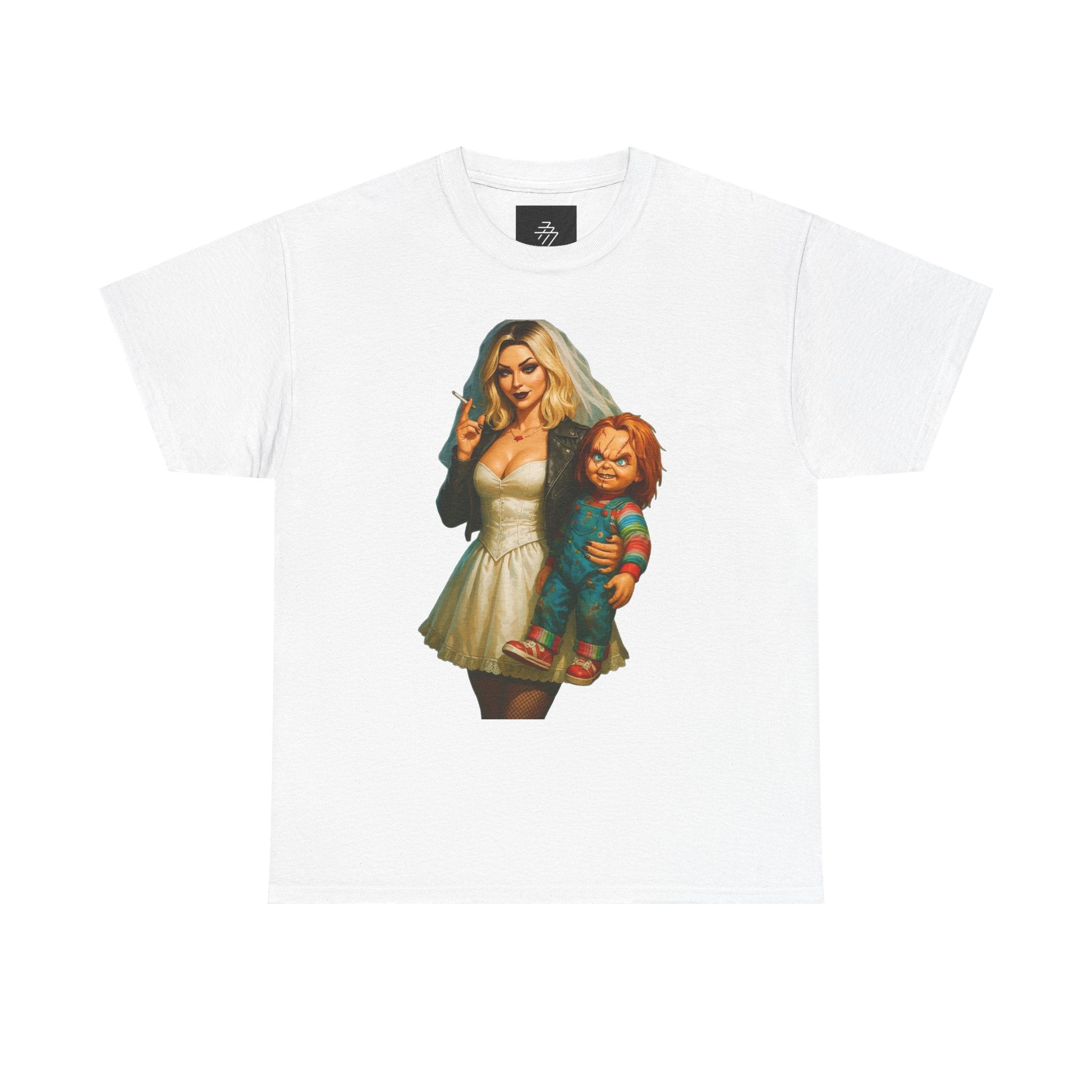 Bride of Chucky Graphic Tee — Chucky Doll Horror Movie Shirt