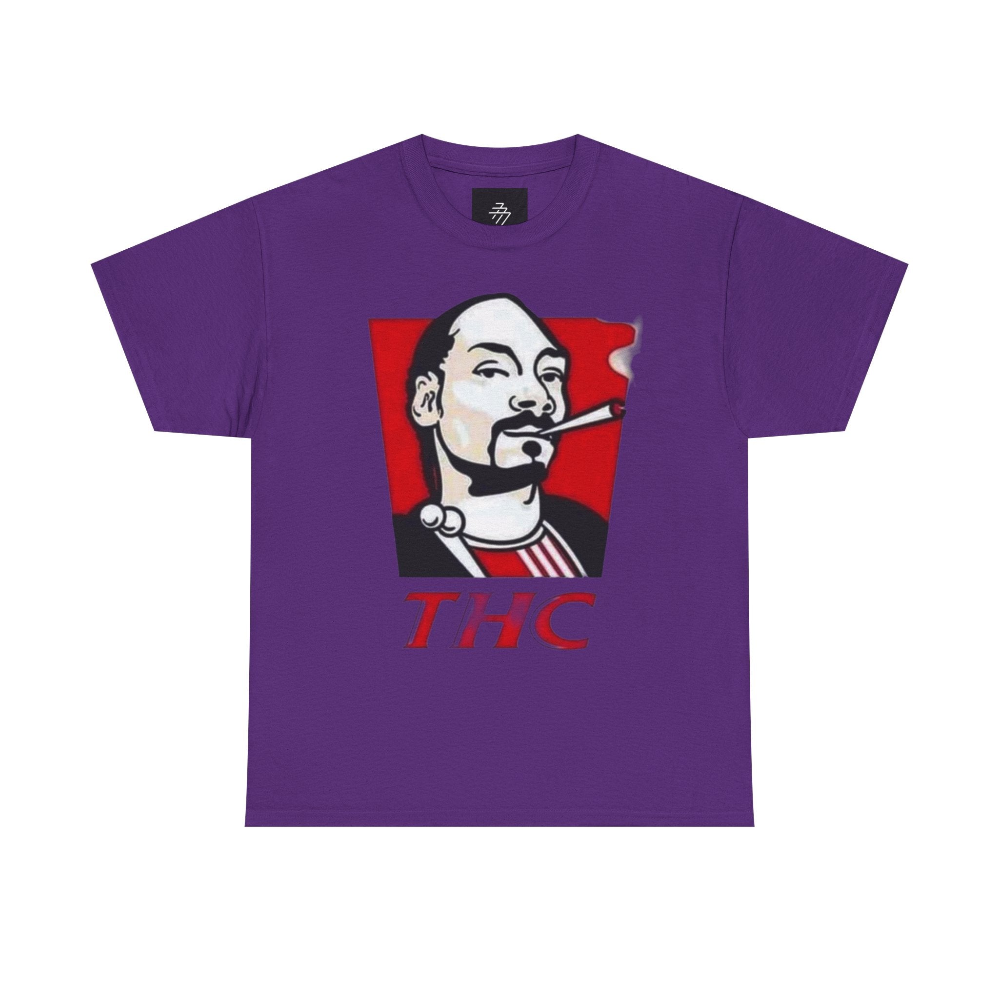 THC Retro Logo Tee – Snoop-Inspired Cannabis Graphic T-Shirt